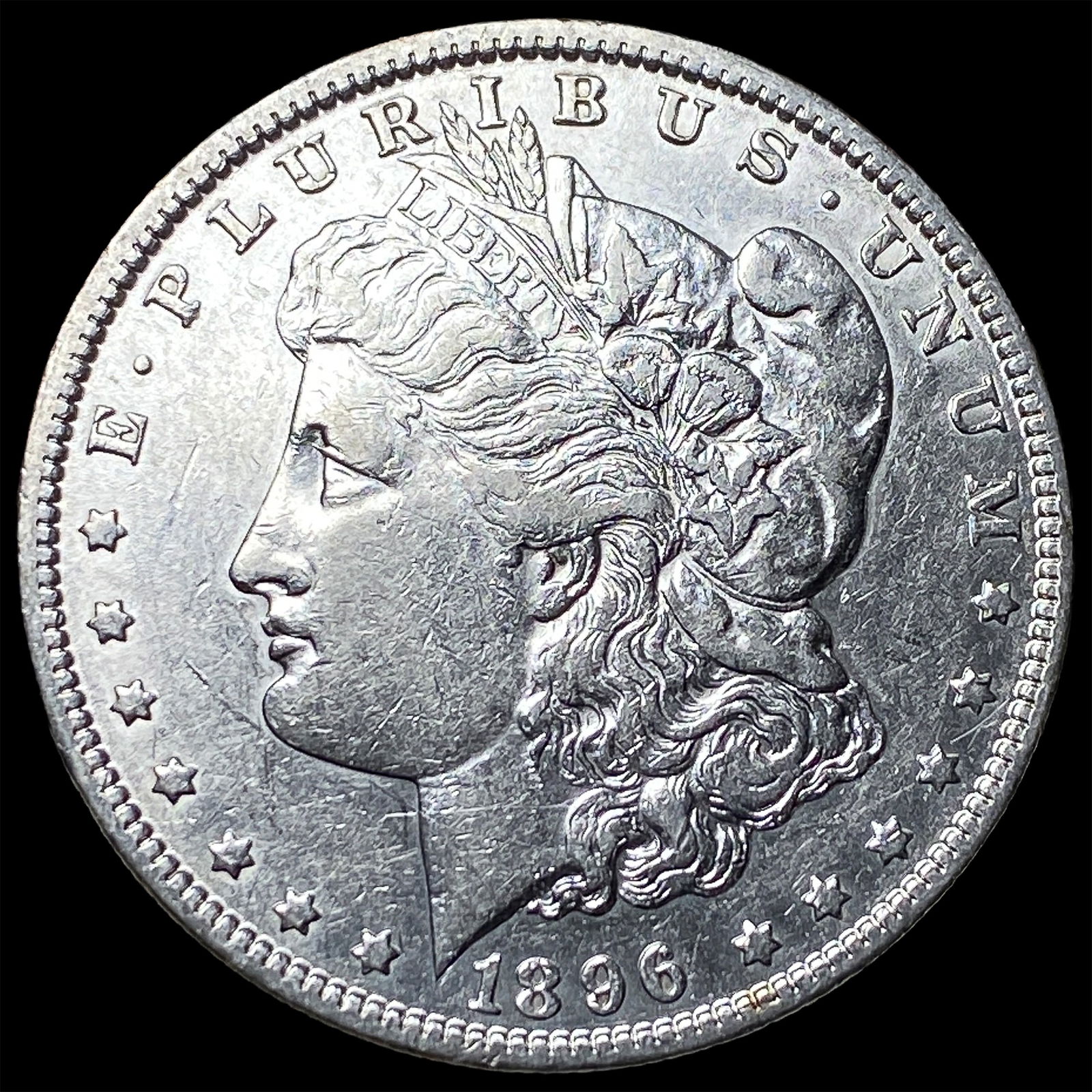 1896 Morgan Silver Dollar HIGH GRADE: 1896 Morgan Silver Dollar HIGH GRADE
