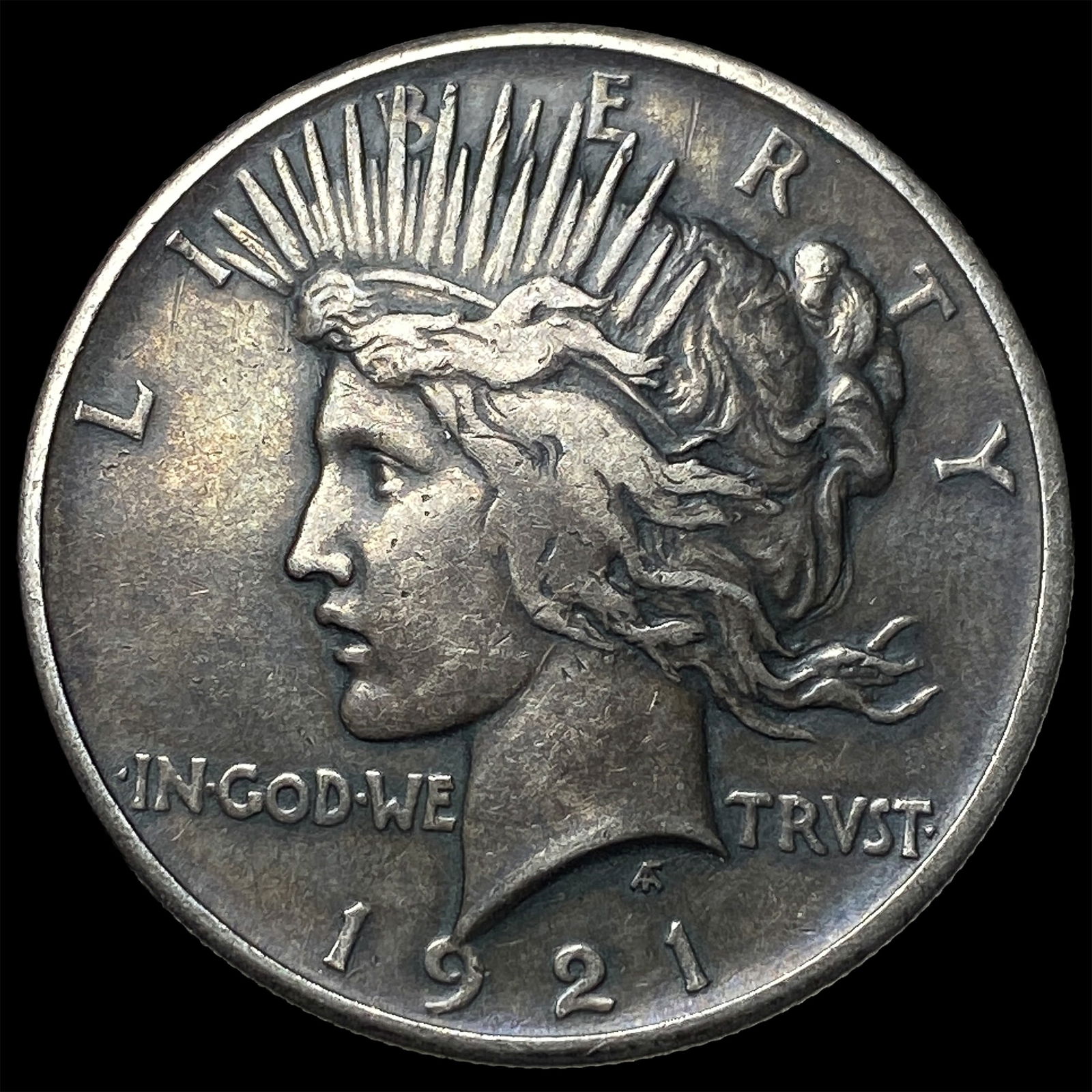 1921 Silver Peace Dollar NEARLY UNCIRCULATED: 1921 Silver Peace Dollar NEARLY UNCIRCULATED