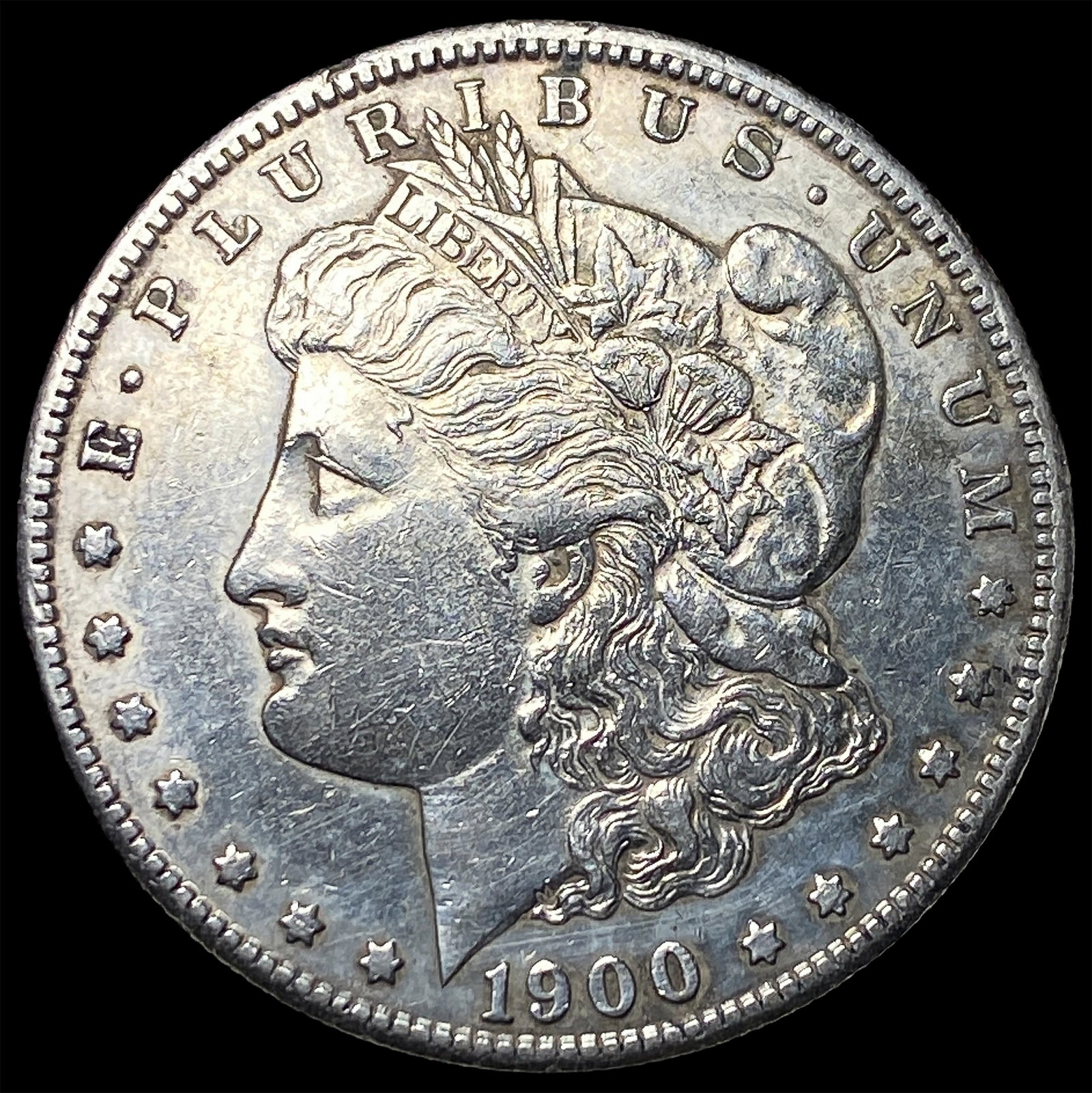 1900-S Silver Morgan Dollar CLOSELY UNCIRCULATED: 1900-S Silver Morgan Dollar CLOSELY UNCIRCULATED
