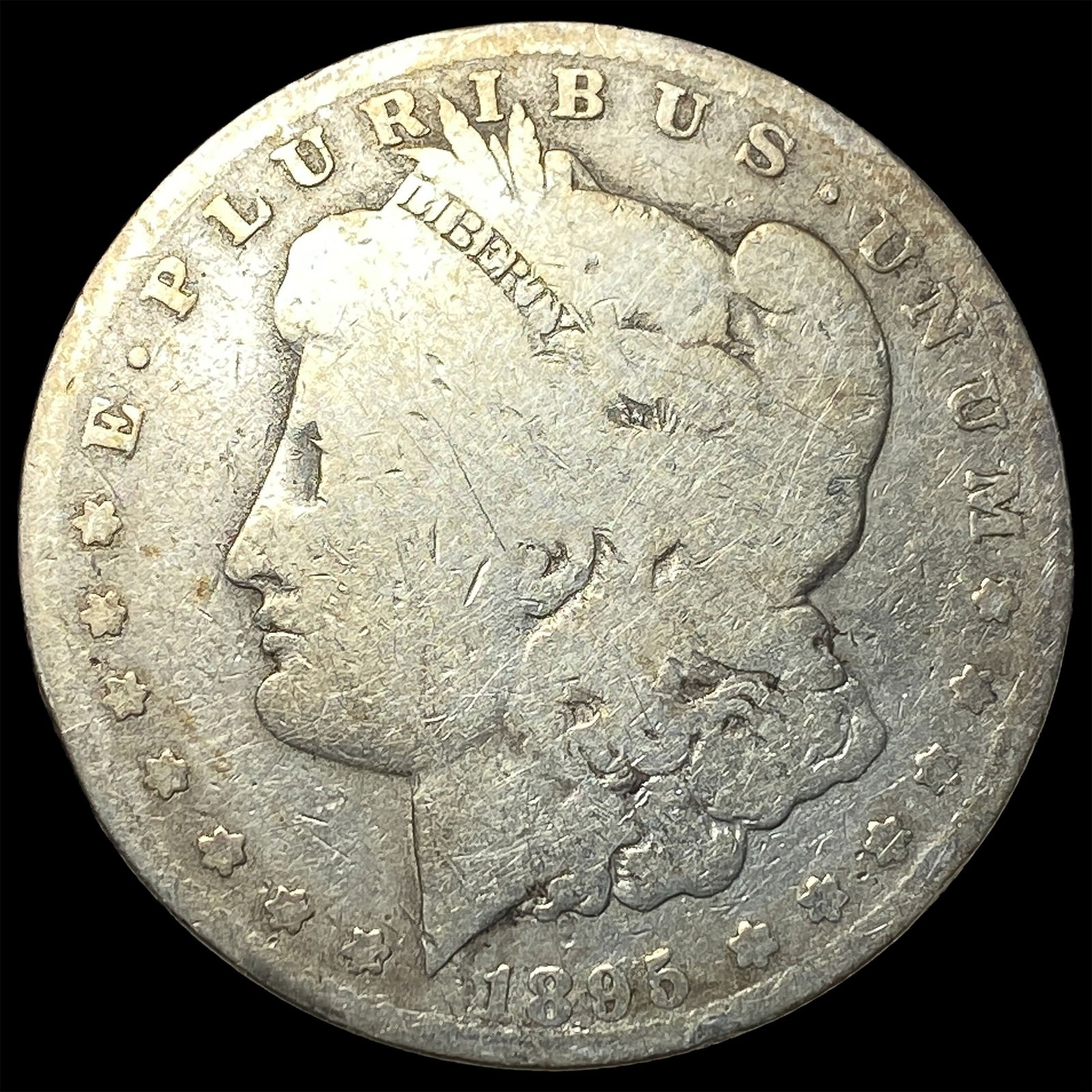 1895-O Silver Morgan Dollar NICELY CIRCULATED: 1895-O Silver Morgan Dollar NICELY CIRCULATED