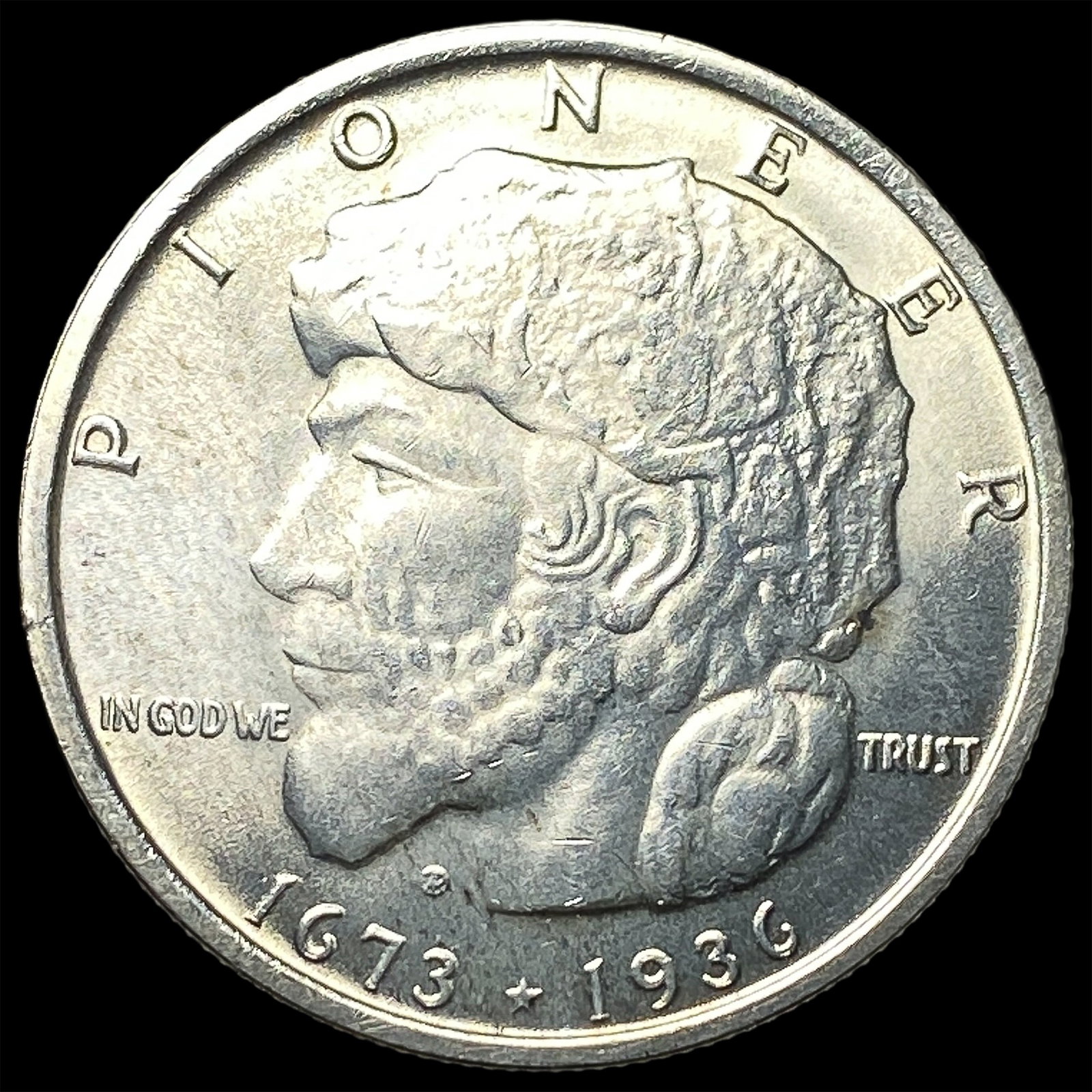 1936 Elgin Illinois Centennial Half Dollar CHOICE BU (1 of 2)