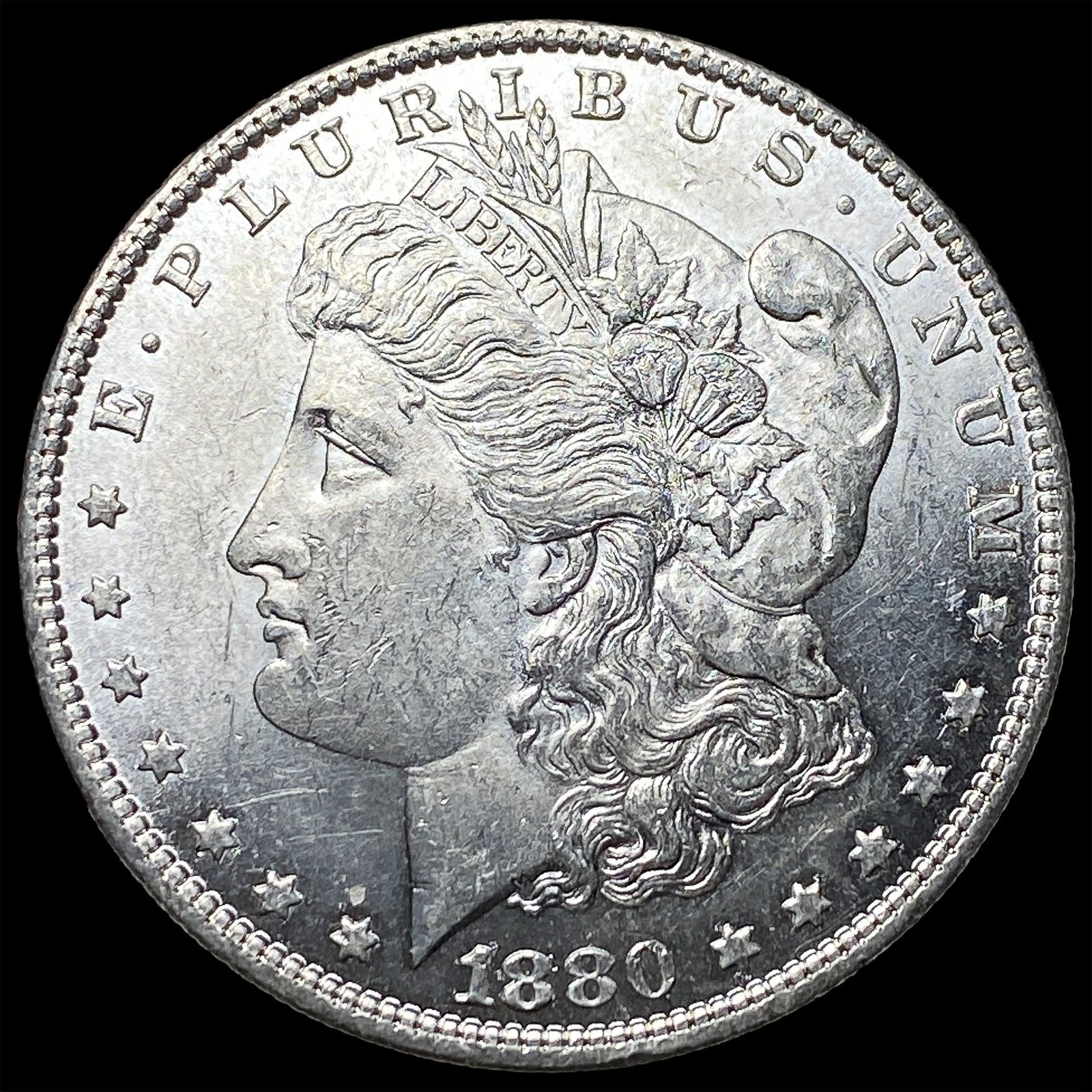 1880-S Silver Morgan Dollar HIGH GRADE: 1880-S Silver Morgan Dollar HIGH GRADE