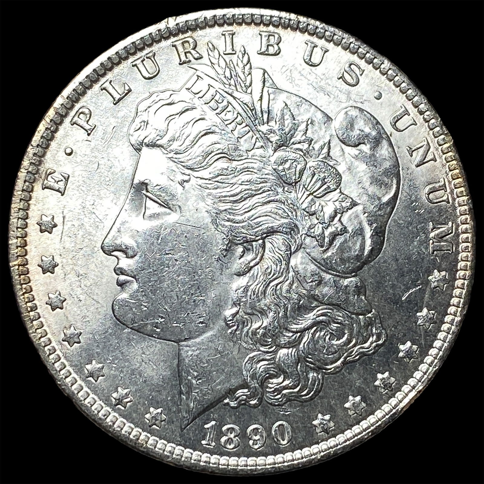 1890 Morgan Silver Dollar CHOICE BU: 1890 Morgan Silver Dollar CHOICE BU