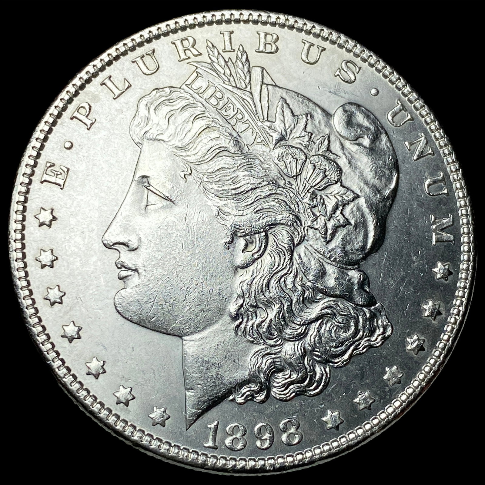 1898 Morgan Silver Dollar UNCIRCULATED: 1898 Morgan Silver Dollar UNCIRCULATED