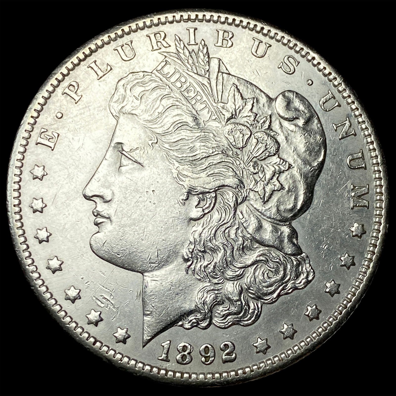 1892-CC Silver Morgan Dollar UNCIRCULATED: 1892-CC Silver Morgan Dollar UNCIRCULATED