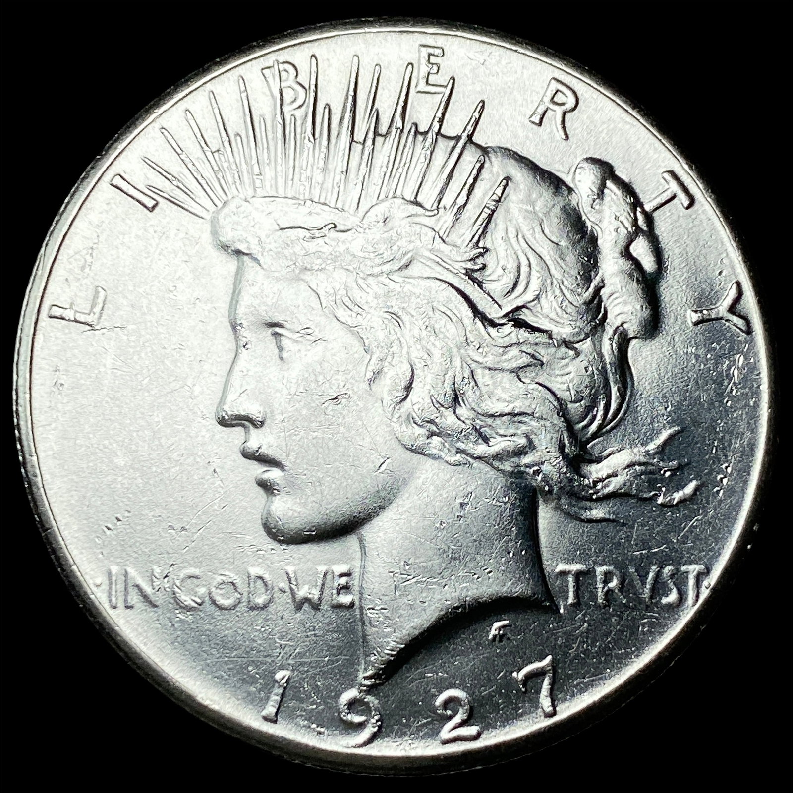 1927 Silver Peace Dollar UNCIRCULATED: 1927 Silver Peace Dollar UNCIRCULATED