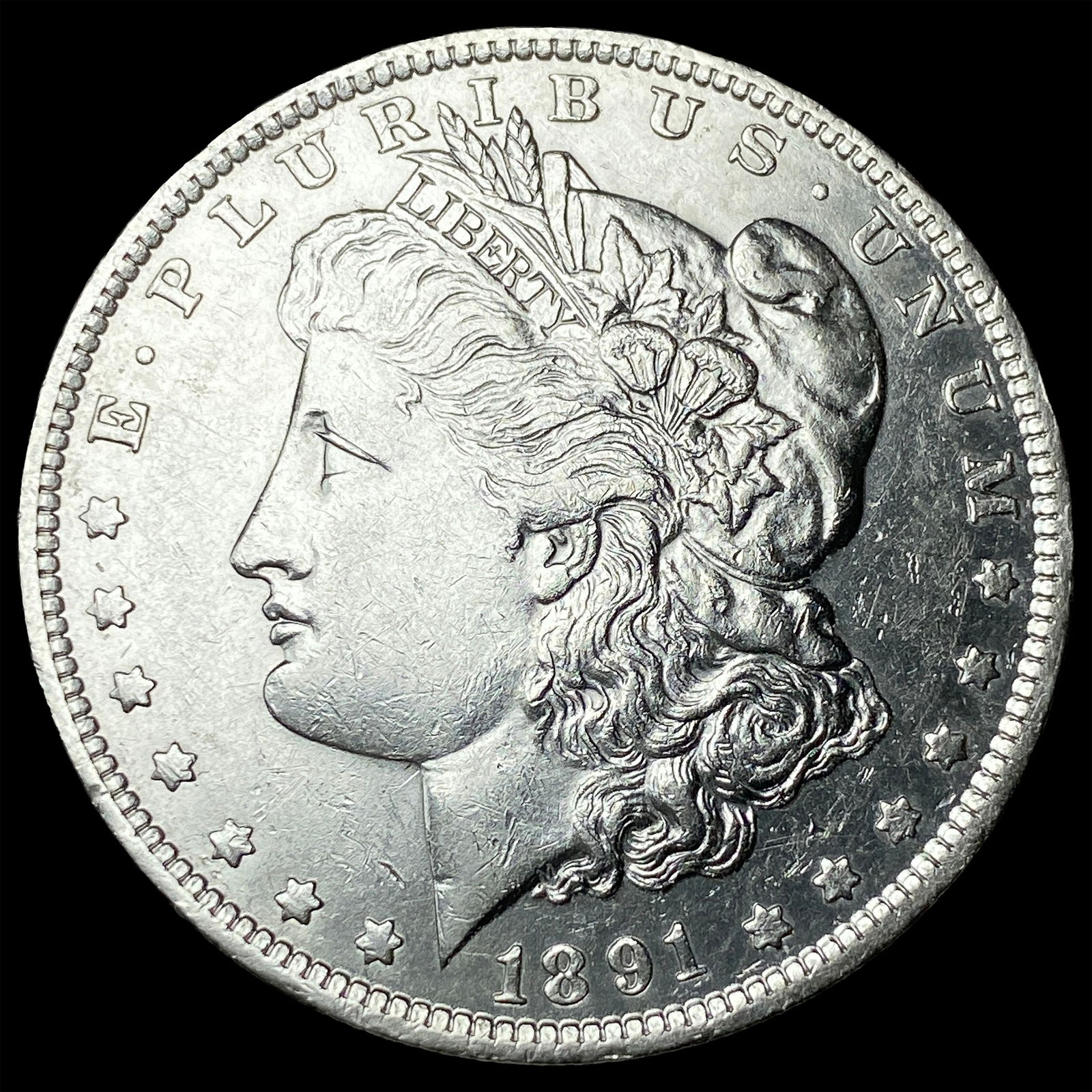 1891-O Silver Morgan Dollar CLOSELY UNCIRCULATED: 1891-O Silver Morgan Dollar CLOSELY UNCIRCULATED