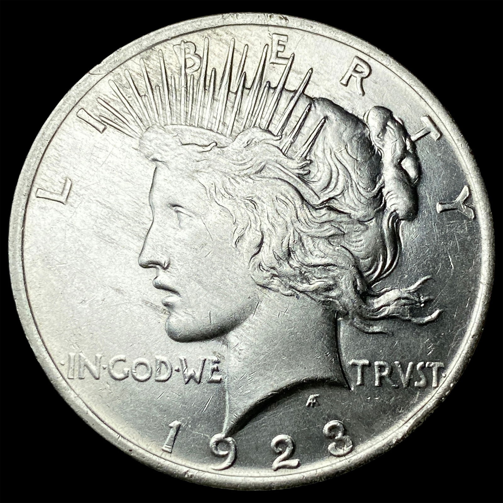 1923 Silver Peace Dollar LIGHTLY CIRCULATED: 1923 Silver Peace Dollar LIGHTLY CIRCULATED