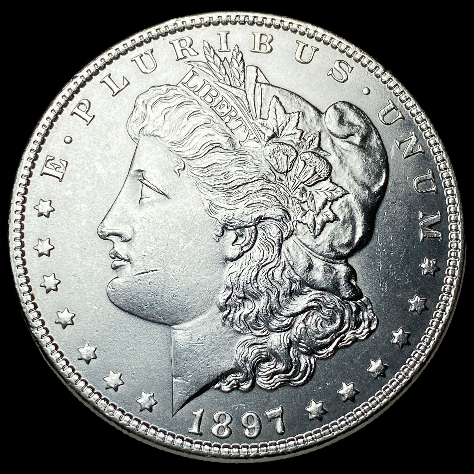 1897 Morgan Silver Dollar UNCIRCULATED: 1897 Morgan Silver Dollar UNCIRCULATED