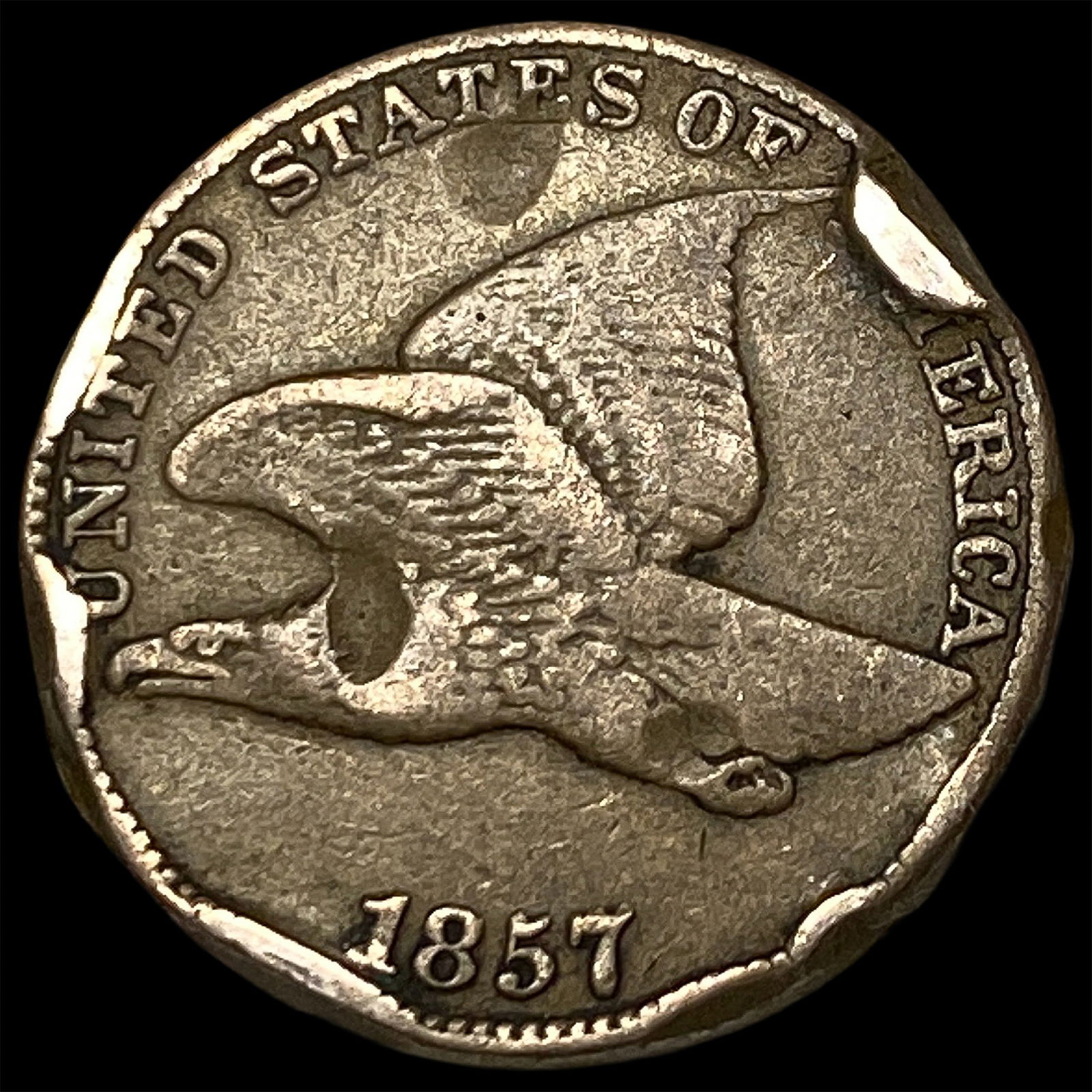 1857 Flying Eagle Cent HIGH GRADE: 1857 Flying Eagle Cent HIGH GRADE