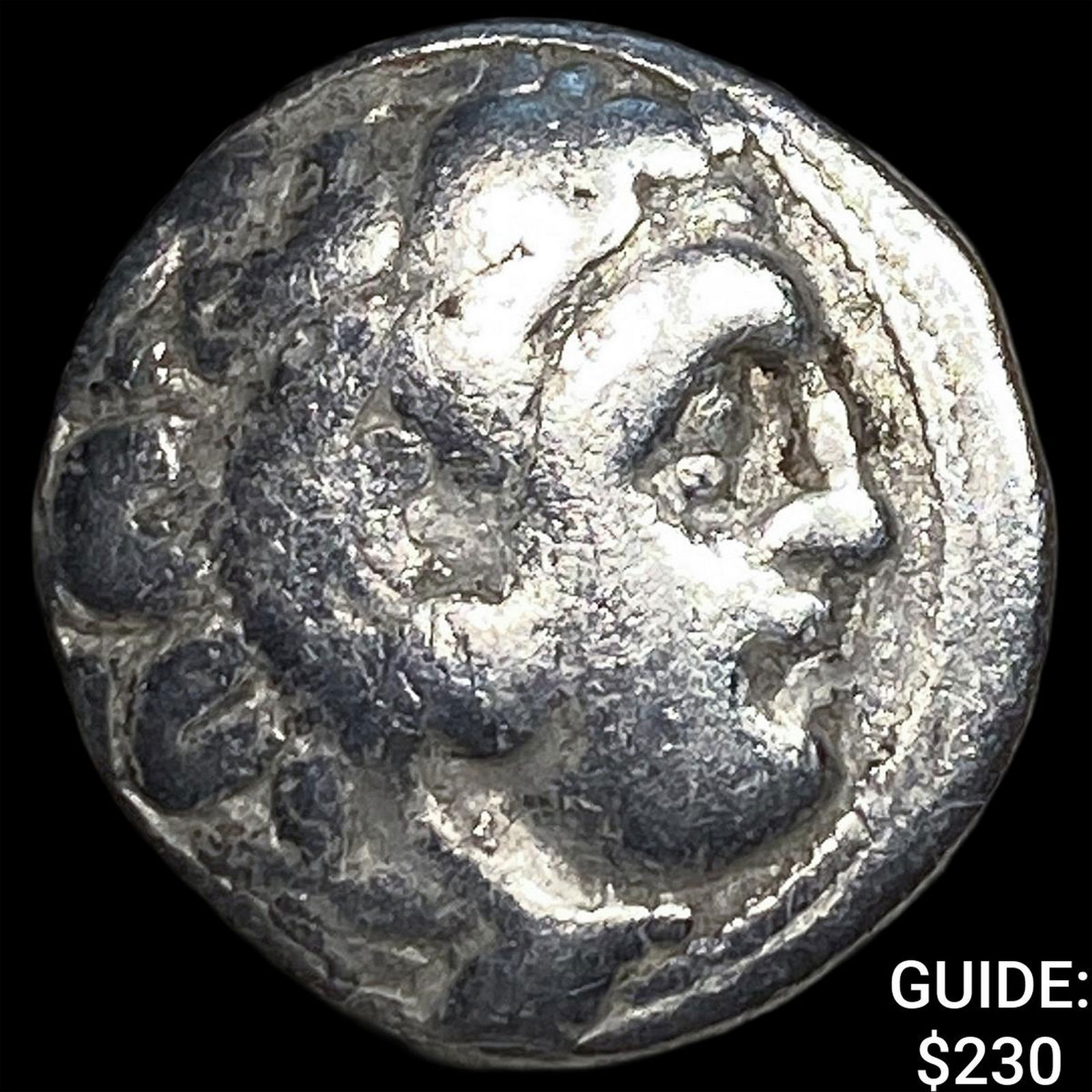 Macedonian Kingdom Type of Alexander III 4th Century BC Silver Drachm NEARLY UNCIRCULATED: Macedonian Kingdom Type of Alexander III 4th Century BC Silver Drachm NEARLY UNCIRCULATED