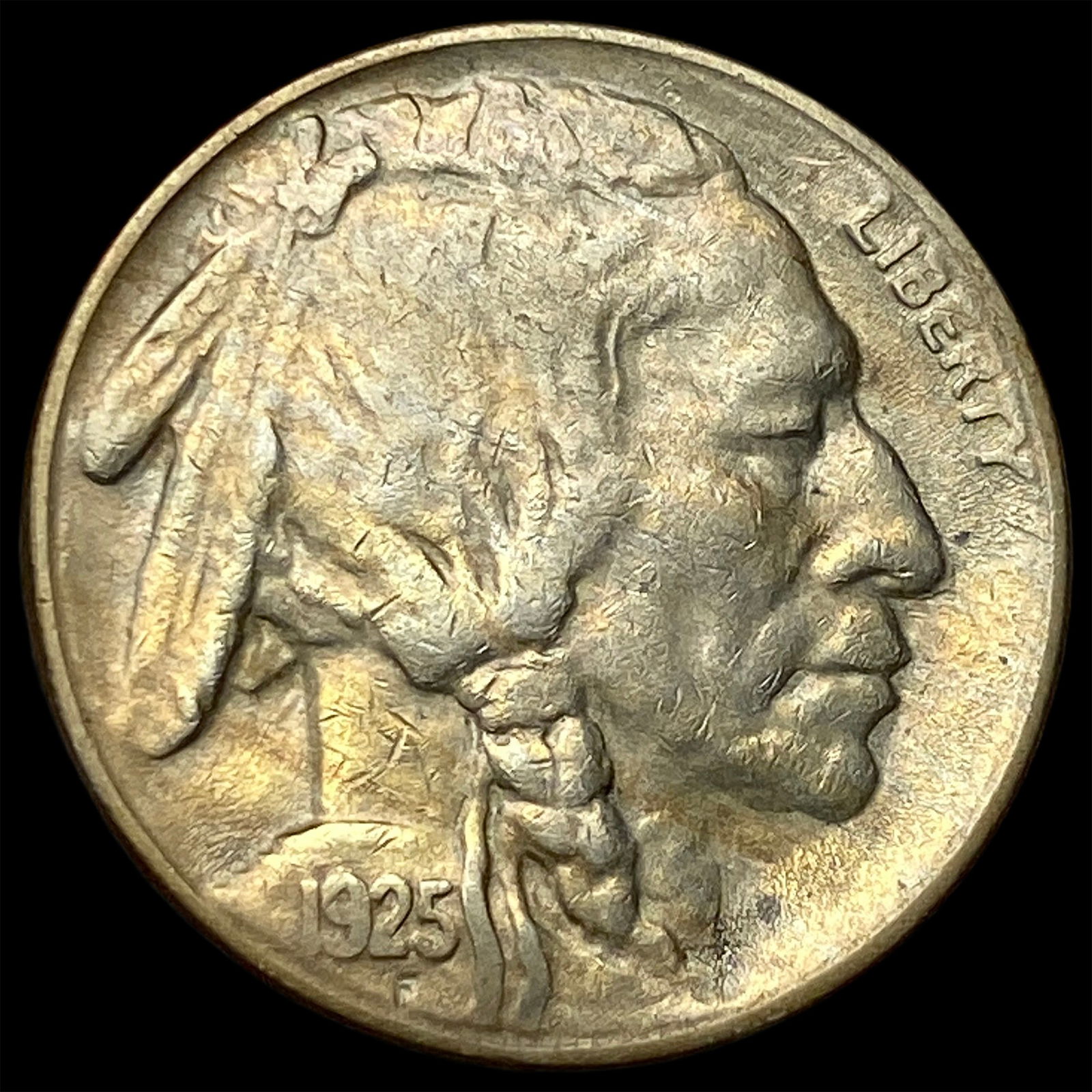 1925-S Buffalo Nickel CLOSELY UNCIRCULATED (1 of 2)