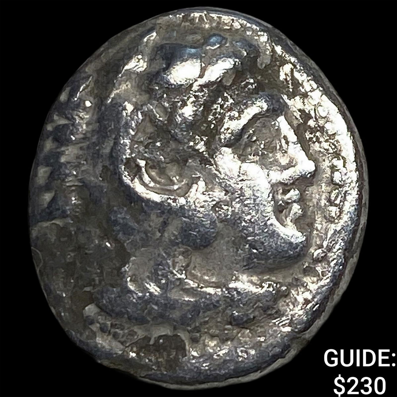 Macedonian Kingdom Type of Alexander III 4th Century BC Silver Drachm NEARLY UNCIRCULATED: Macedonian Kingdom Type of Alexander III 4th Century BC Silver Drachm NEARLY UNCIRCULATED