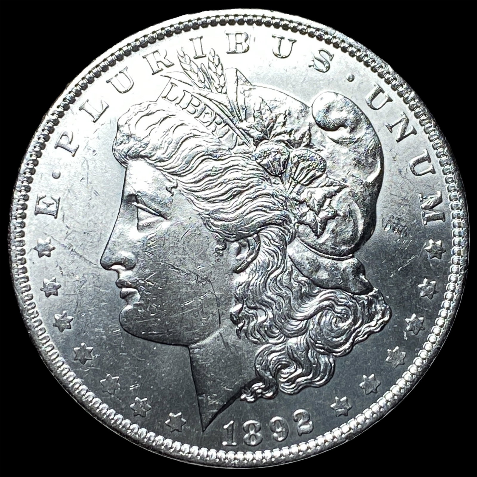 1892 Morgan Silver Dollar UNCIRCULATED: 1892 Morgan Silver Dollar UNCIRCULATED