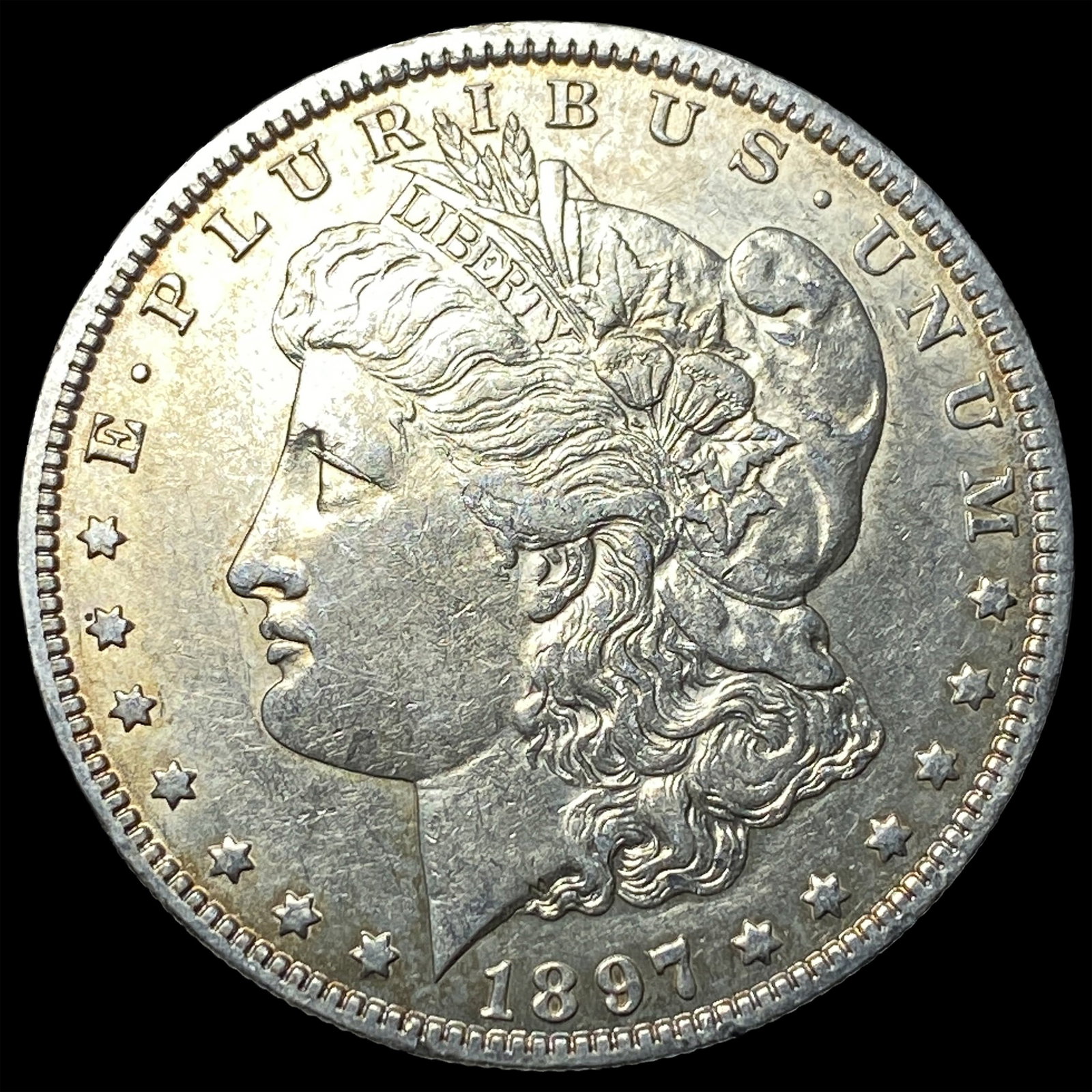 1897-O Silver Morgan Dollar CLOSELY UNCIRCULATED: 1897-O Silver Morgan Dollar CLOSELY UNCIRCULATED