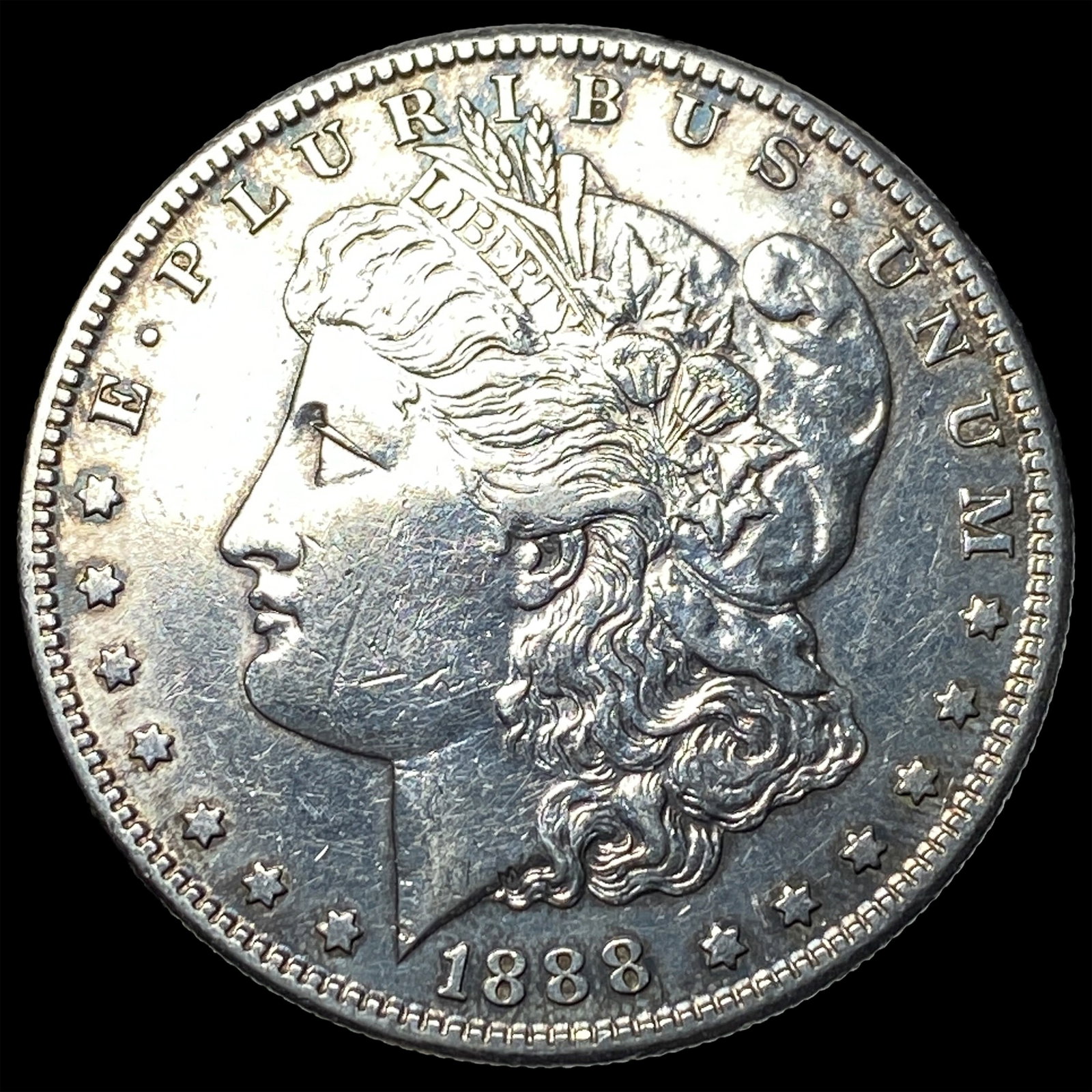 1888-S Silver Morgan Dollar CLOSELY UNCIRCULATED: 1888-S Silver Morgan Dollar CLOSELY UNCIRCULATED