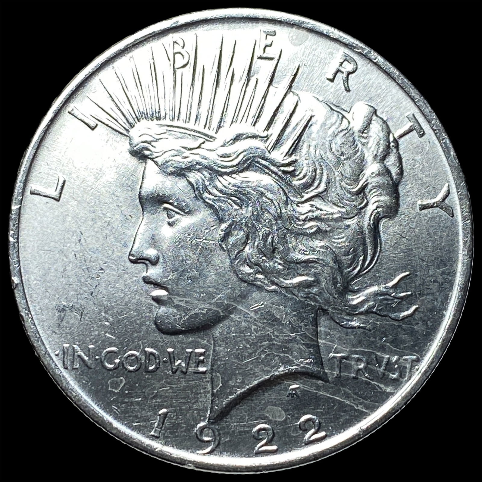 1922 Silver Peace Dollar UNCIRCULATED: 1922 Silver Peace Dollar UNCIRCULATED