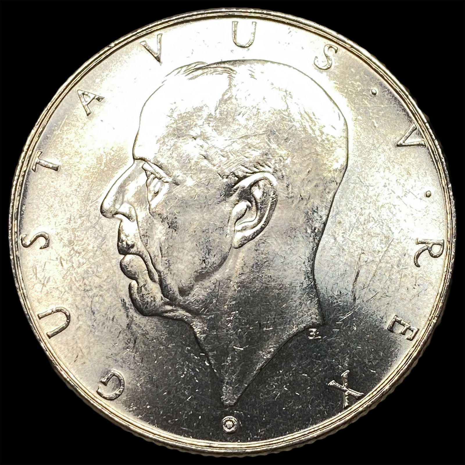 1938 Sweden Silver 2 Kroner UNCIRCULATED: 1938 Sweden Silver 2 Kroner UNCIRCULATED