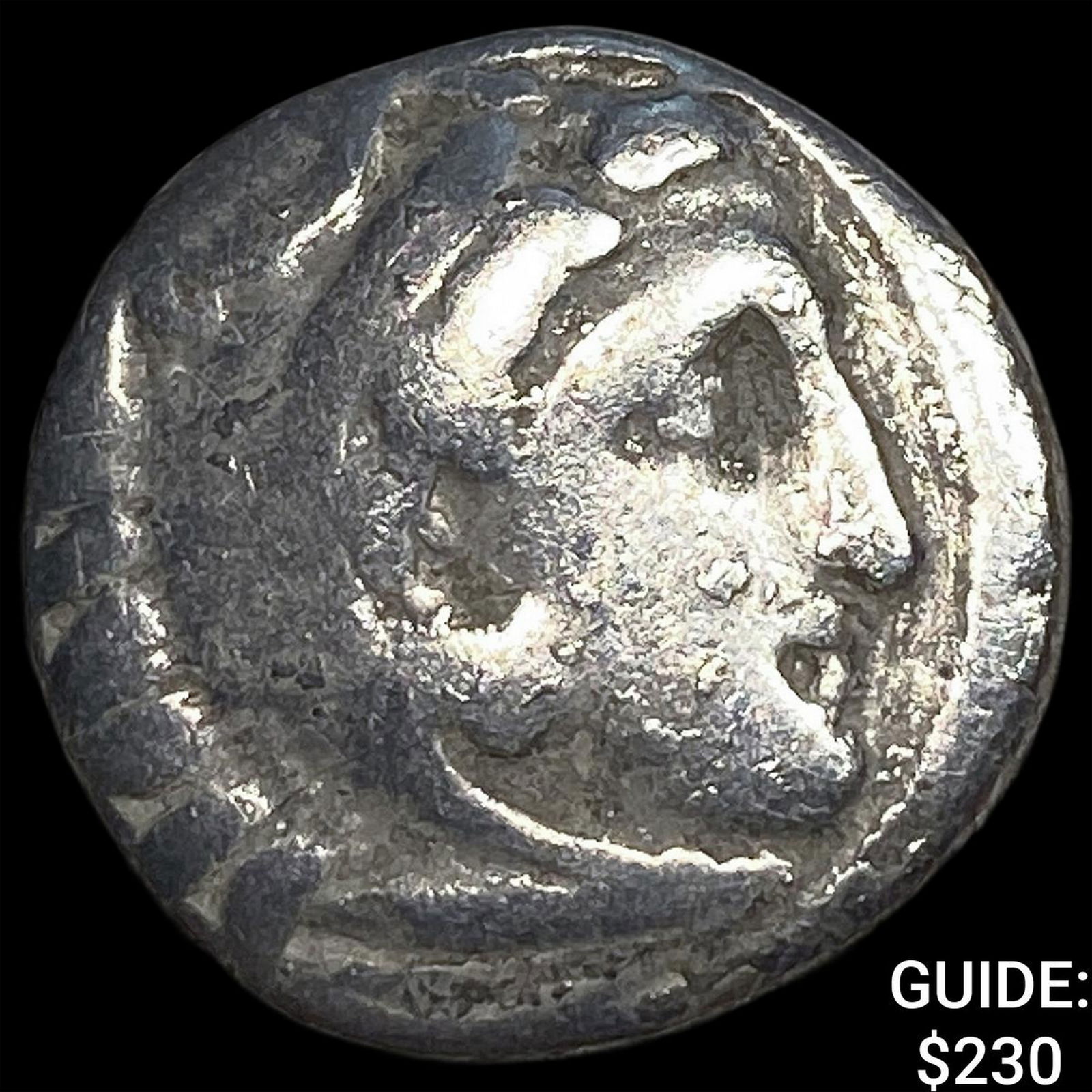 Macedonian Kingdom Type of Alexander III 4th Century BC Silver Drachm NEARLY UNCIRCULATED: Macedonian Kingdom Type of Alexander III 4th Century BC Silver Drachm NEARLY UNCIRCULATED