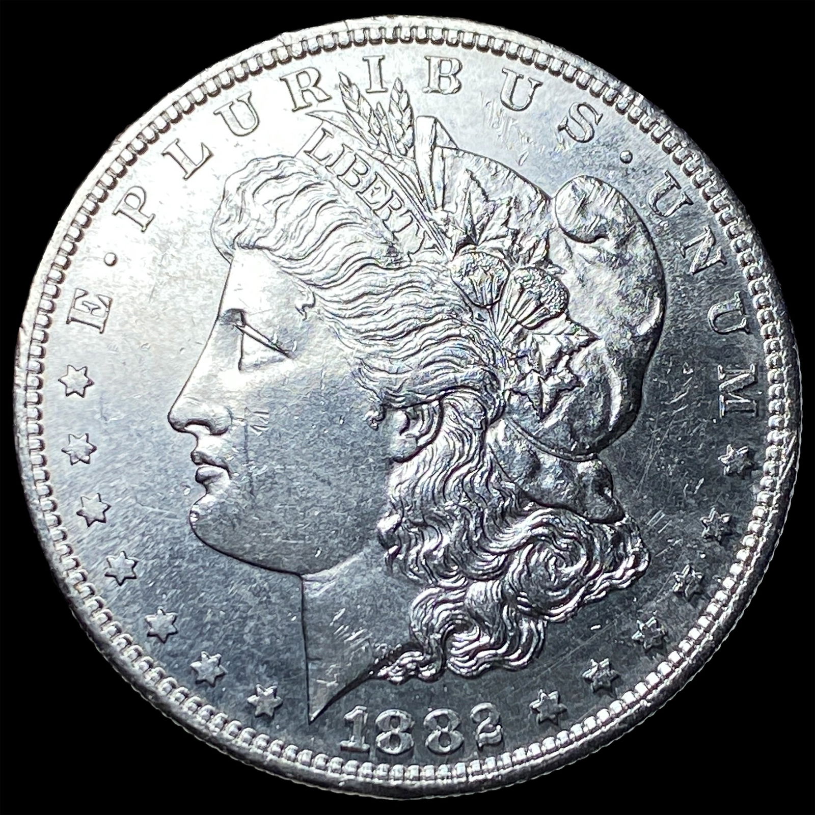 1882-S Silver Morgan Dollar UNCIRCULATED: 1882-S Silver Morgan Dollar UNCIRCULATED
