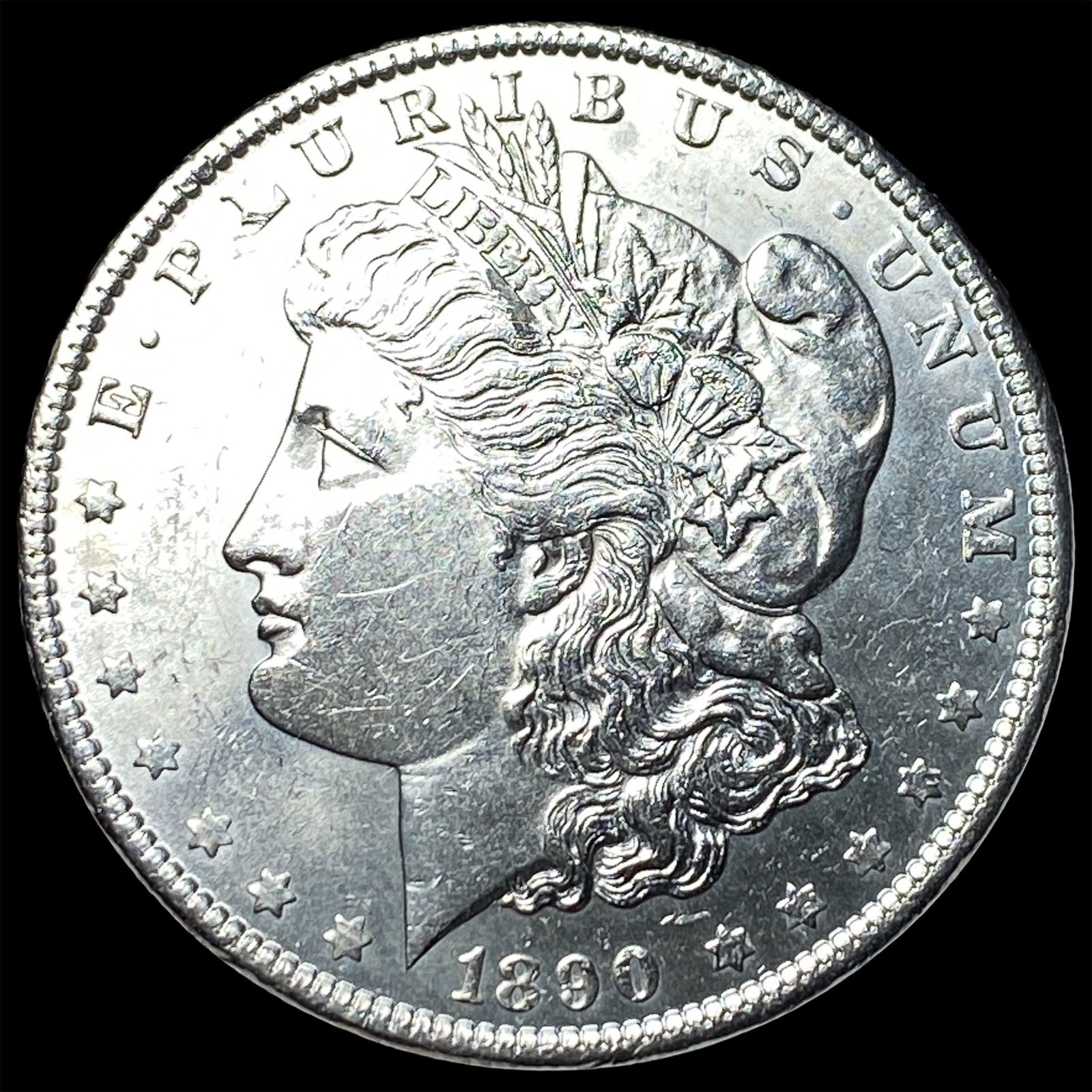 1890 Morgan Silver Dollar UNCIRCULATED: 1890 Morgan Silver Dollar UNCIRCULATED