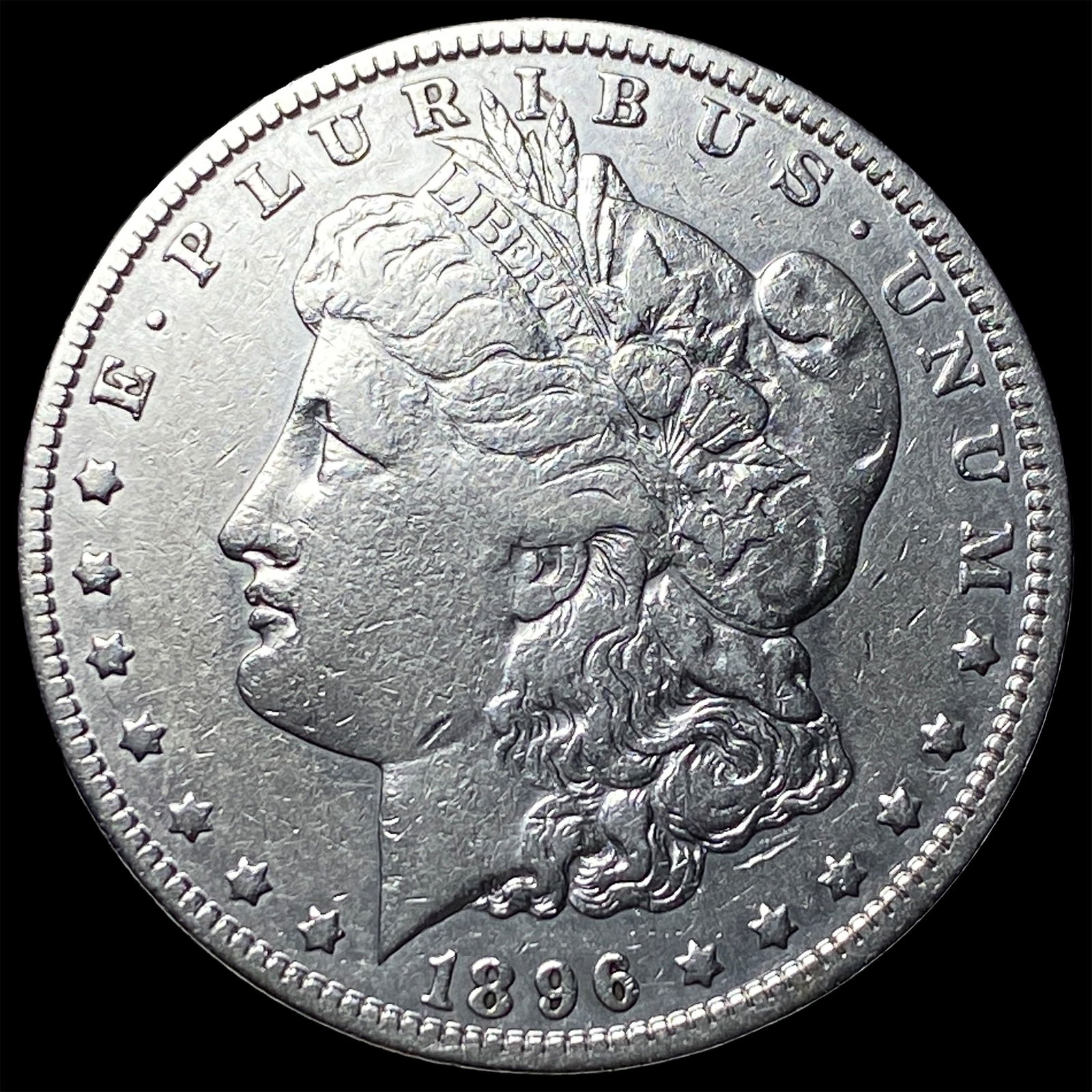 1896-O Silver Morgan Dollar LIGHTLY CIRCULATED: 1896-O Silver Morgan Dollar LIGHTLY CIRCULATED