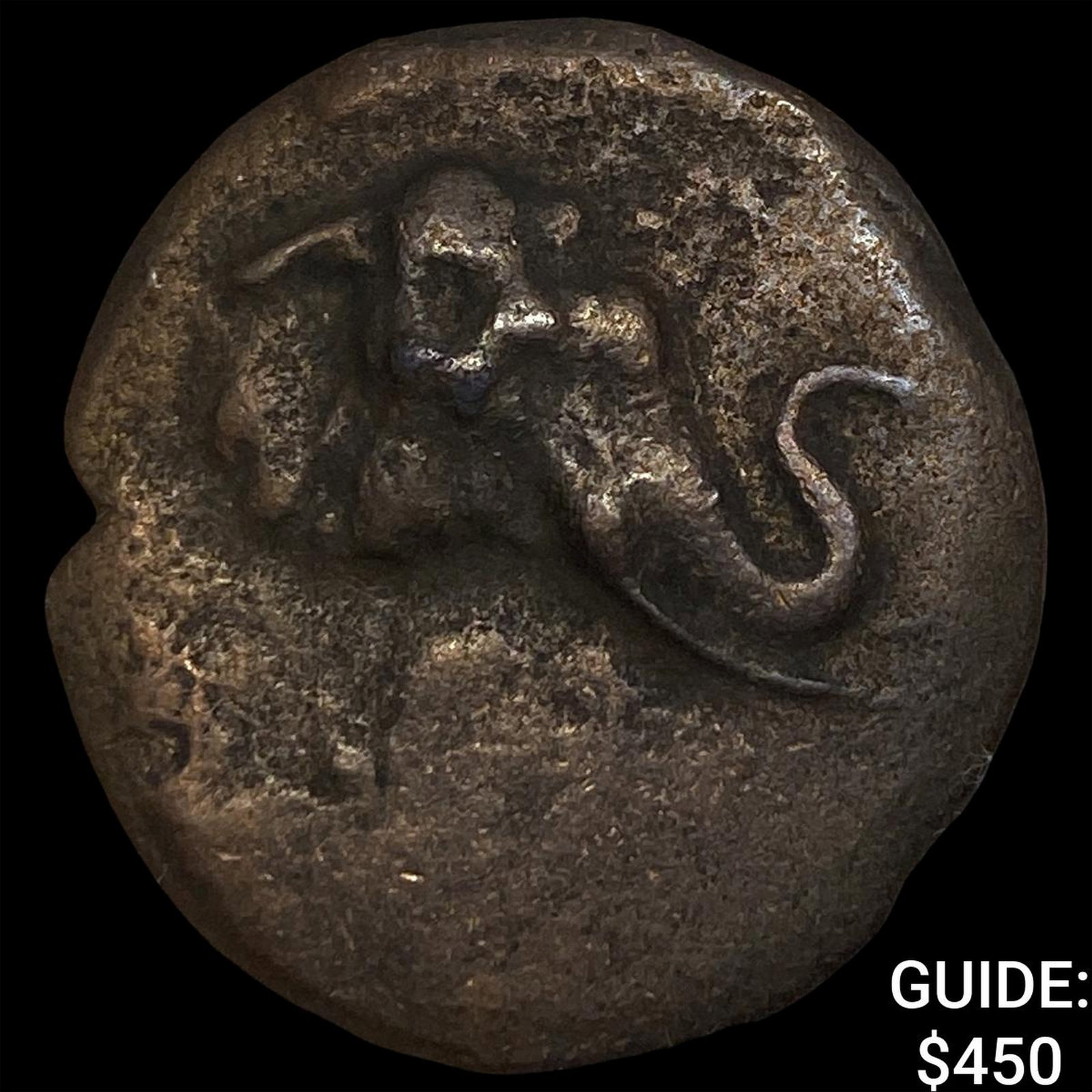 Bactrian Kingdom Demetrios 205-171 BC Bronze Trichalkon NEARLY UNCIRCULATED (1 of 2)