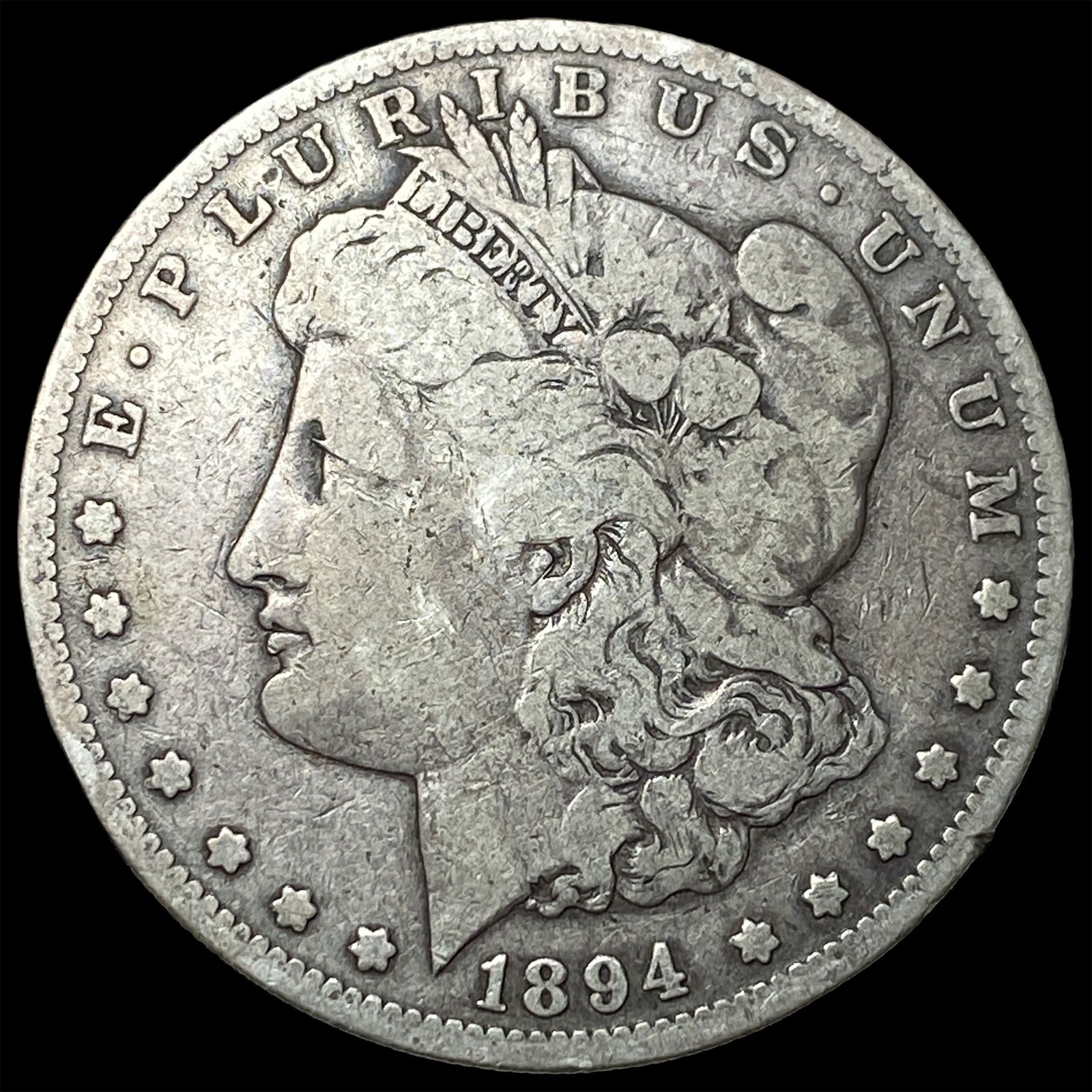 1894-S Silver Morgan Dollar LIGHTLY CIRCULATED (1 of 2)