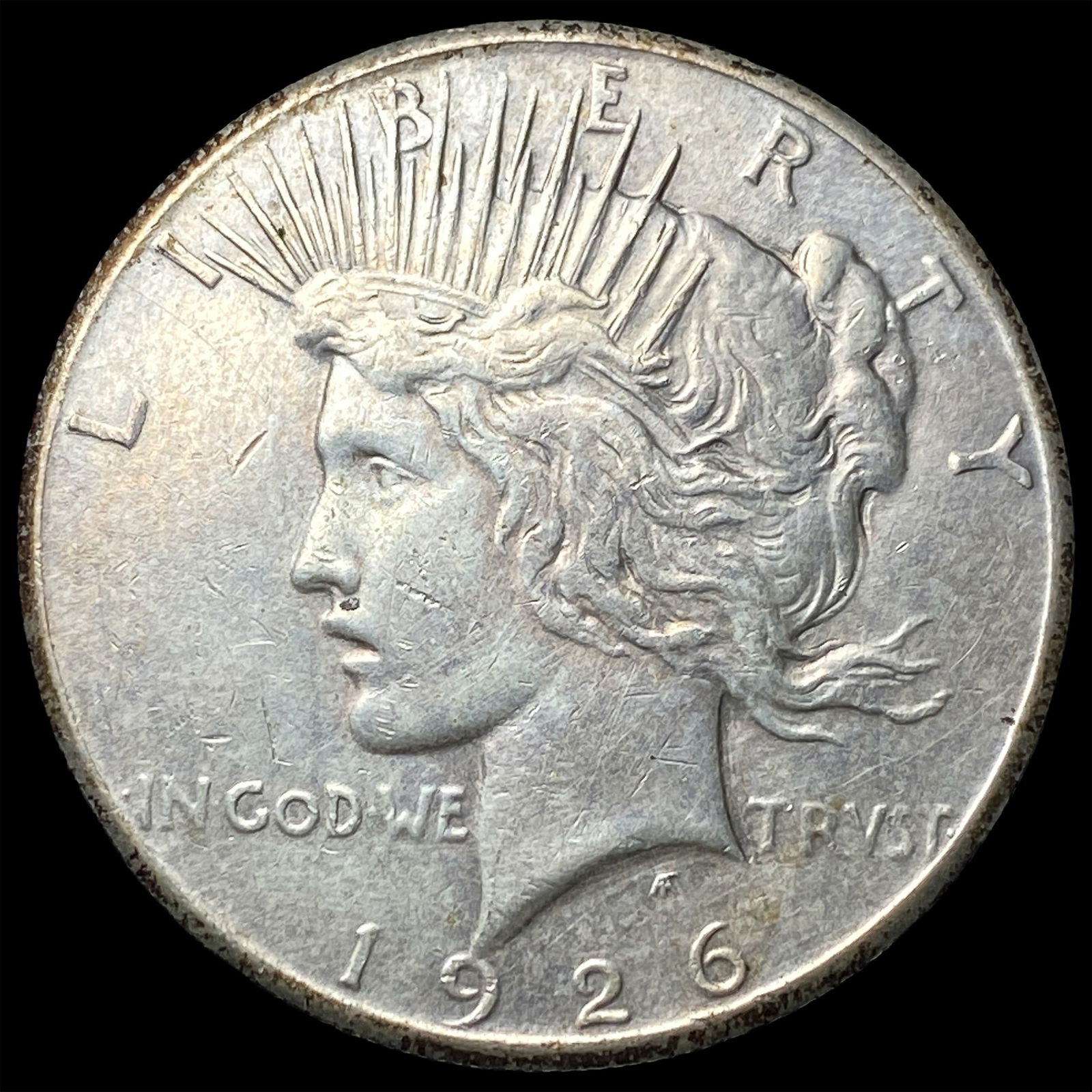 1926 Peace Silver Dollar CLOSELY UNCIRCULATED: 1926 Peace Silver Dollar CLOSELY UNCIRCULATED