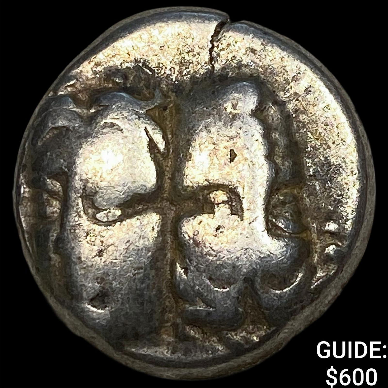 Ancient Greece Moesia, Istros 4th Century BC Silver Drachm NEARLY UNCIRCULATED: Ancient Greece Moesia, Istros 4th Century BC Silver Drachm NEARLY UNCIRCULATED