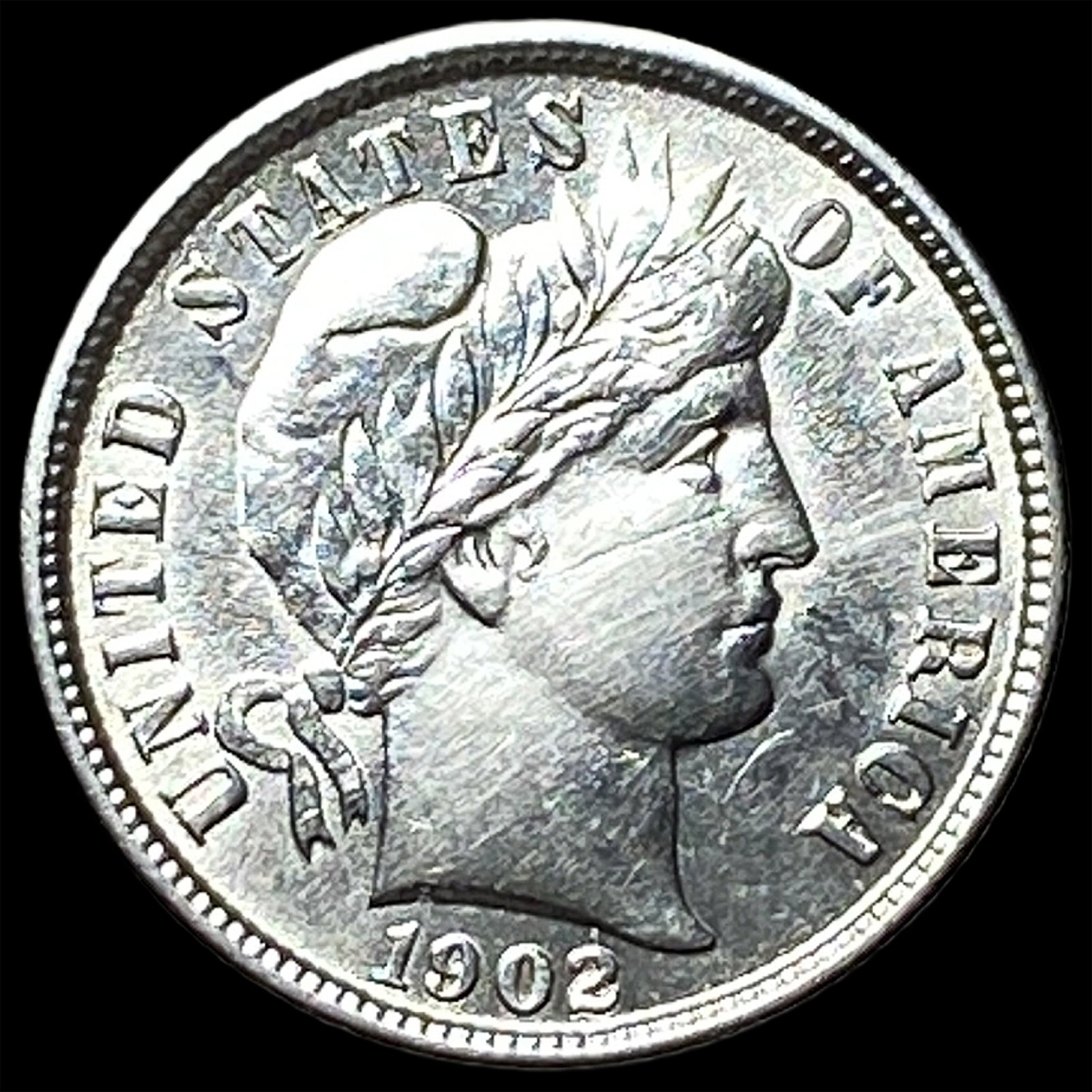 1902 Barber Dime UNCIRCULATED: 1902 Barber Dime UNCIRCULATED