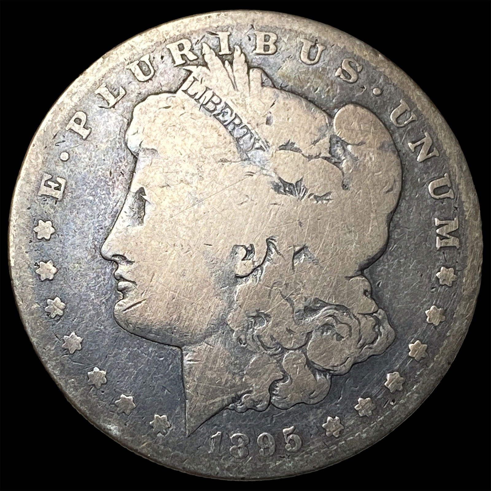 1895 Morgan Silver Dollar NICELY CIRCULATED: 1895 Morgan Silver Dollar NICELY CIRCULATED