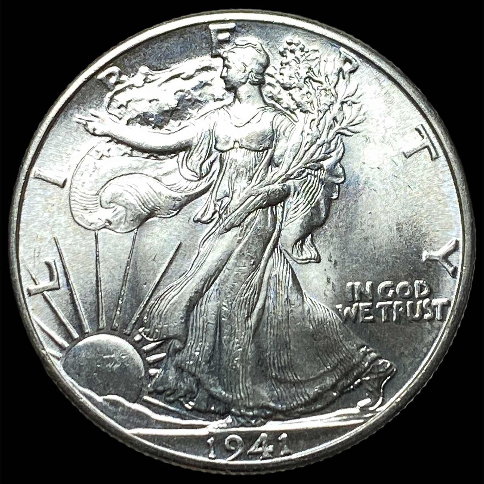 1941 Walking Liberty Half Dollar CHOICE BU: 1941 Walking Liberty Half Dollar CHOICE BU