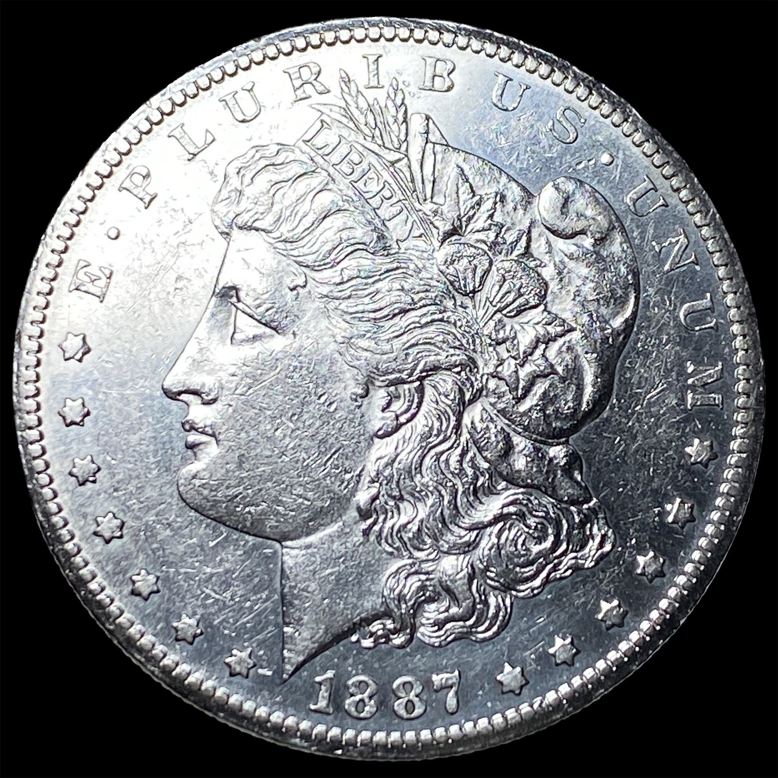 1887-S Silver Morgan Dollar UNCIRCULATED: 1887-S Silver Morgan Dollar UNCIRCULATED