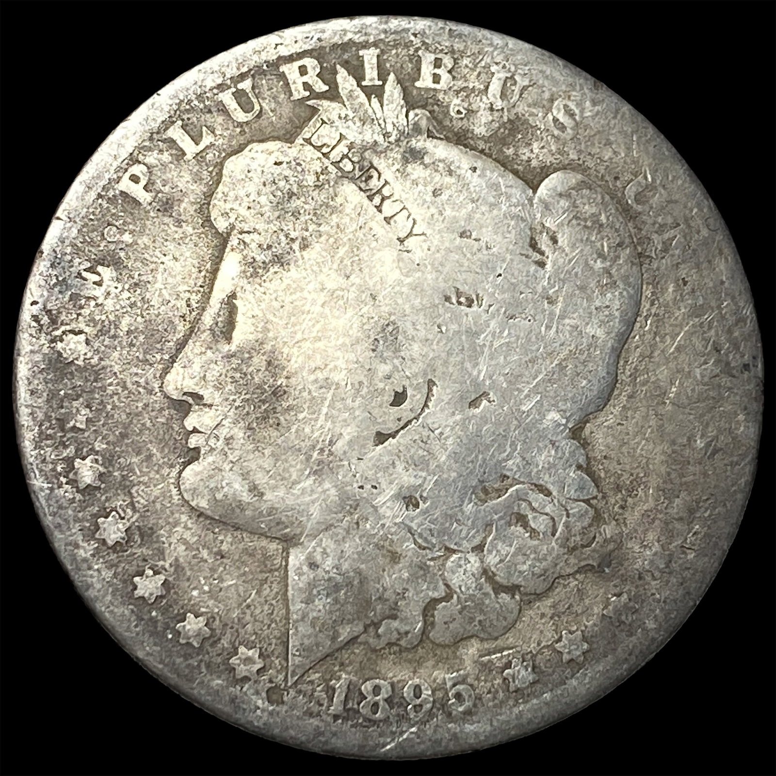 1895-O Silver Morgan Dollar NICELY CIRCULATED: 1895-O Silver Morgan Dollar NICELY CIRCULATED