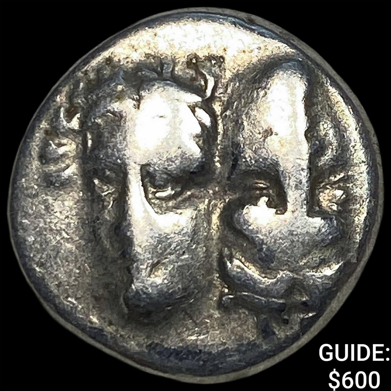 Ancient Greece Moesia, Istros 4th Century BC Silver Drachm NEARLY UNCIRCULATED: Ancient Greece Moesia, Istros 4th Century BC Silver Drachm NEARLY UNCIRCULATED