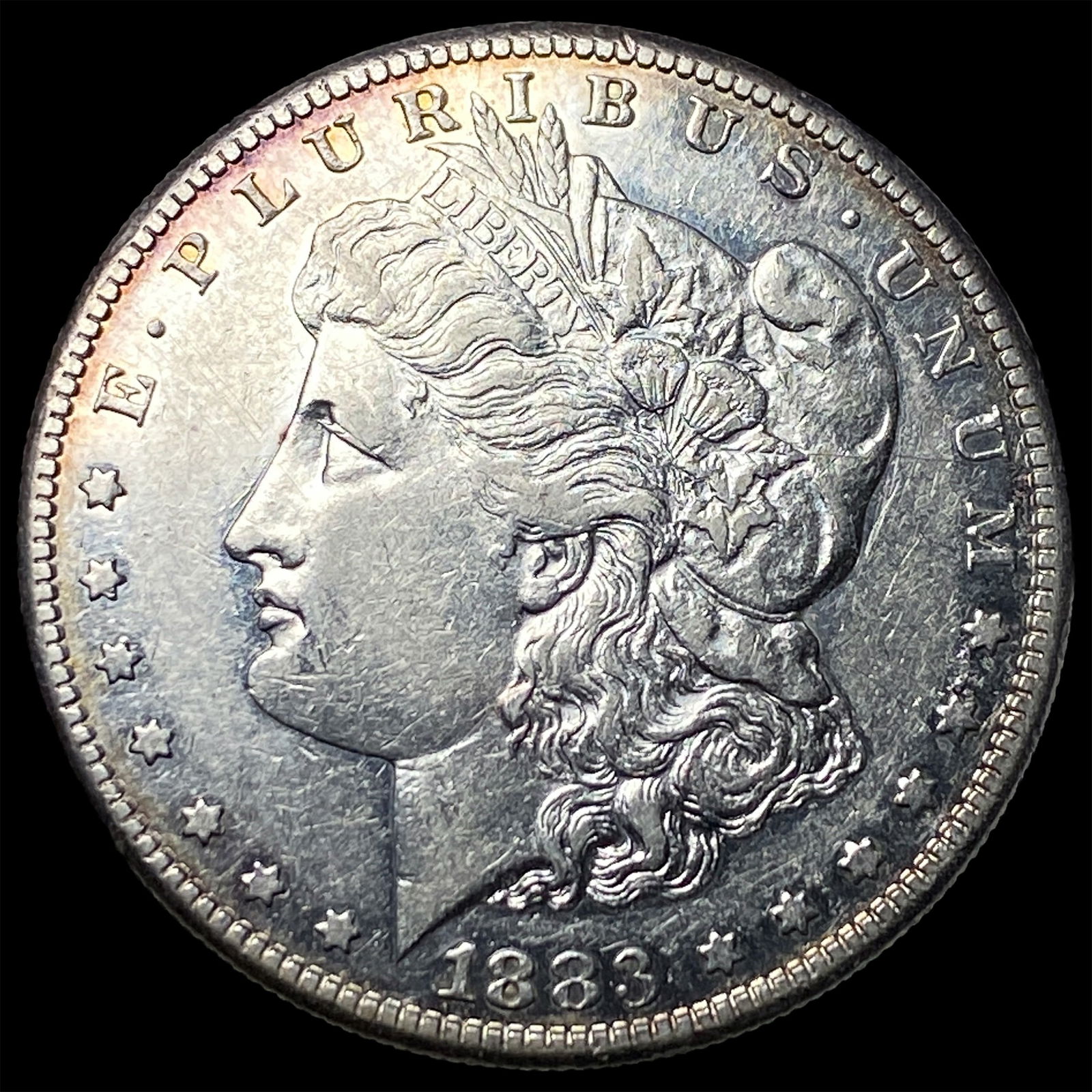 1883-S Silver Morgan Dollar CLOSELY UNCIRCULATED: 1883-S Silver Morgan Dollar CLOSELY UNCIRCULATED