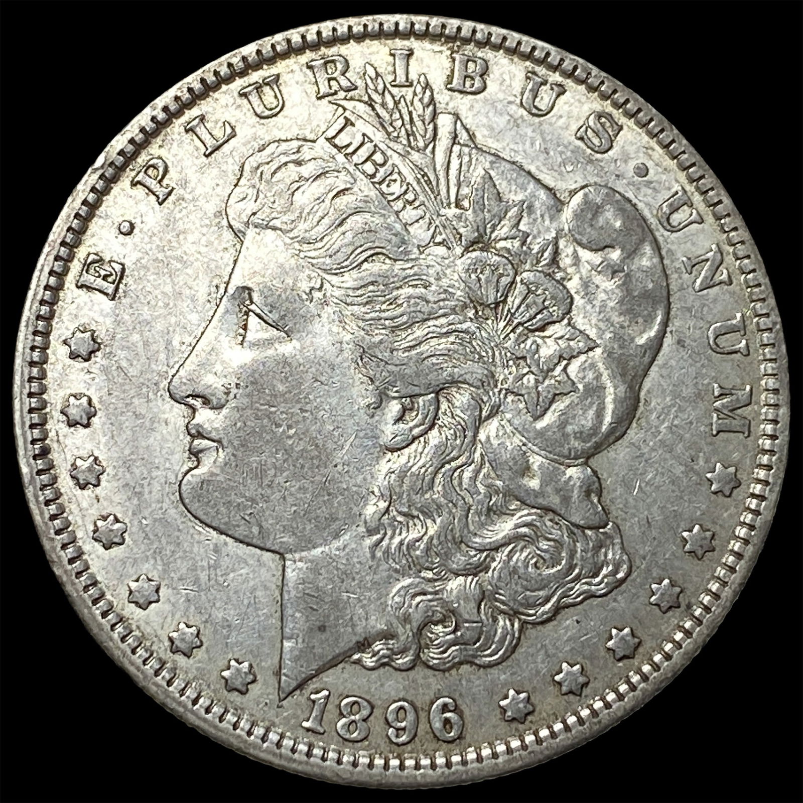 1896-O Silver Morgan Dollar CLOSELY UNCIRCULATED: 1896-O Silver Morgan Dollar CLOSELY UNCIRCULATED