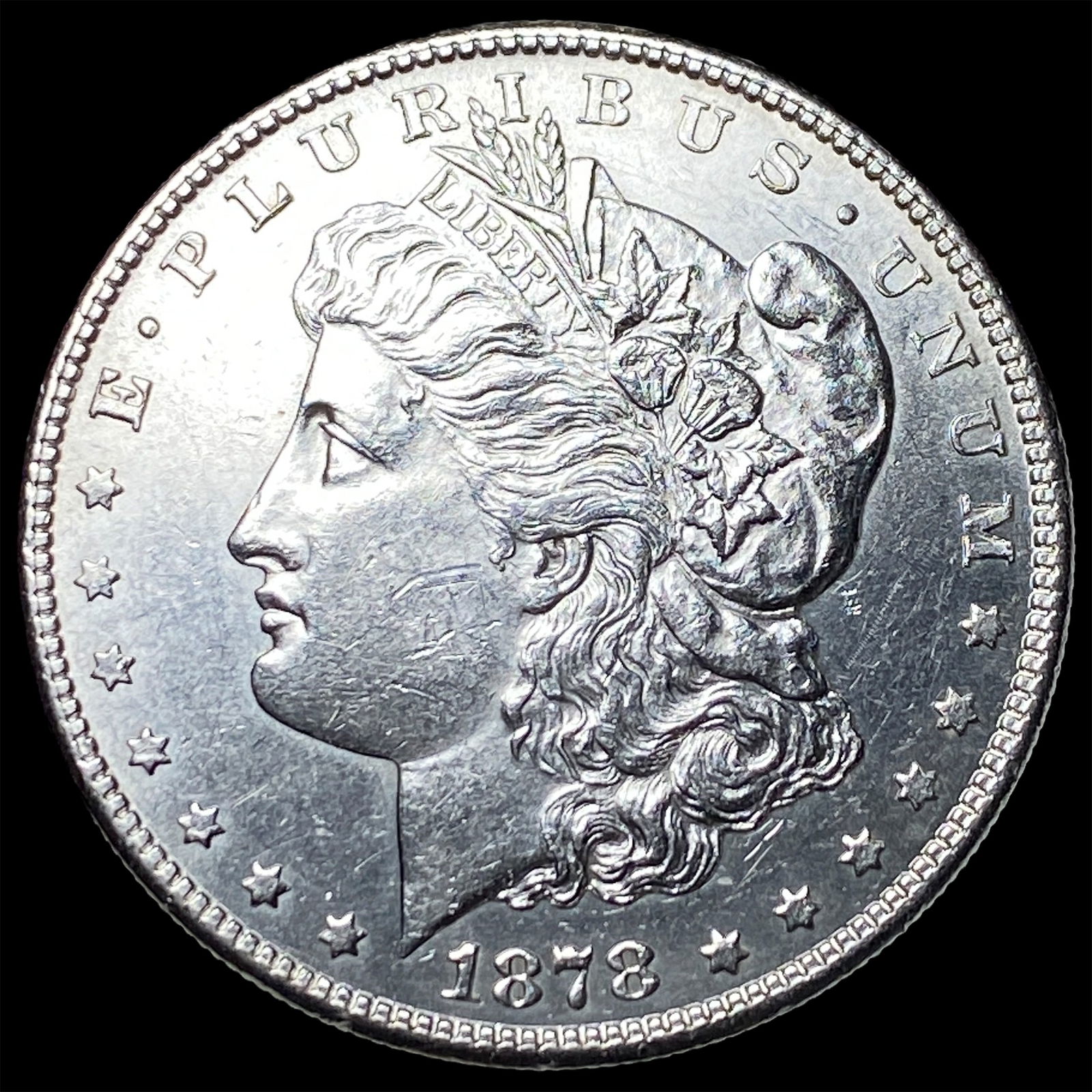 1878 Silver Morgan Dollar UNCIRCULATED: 1878 Silver Morgan Dollar UNCIRCULATED