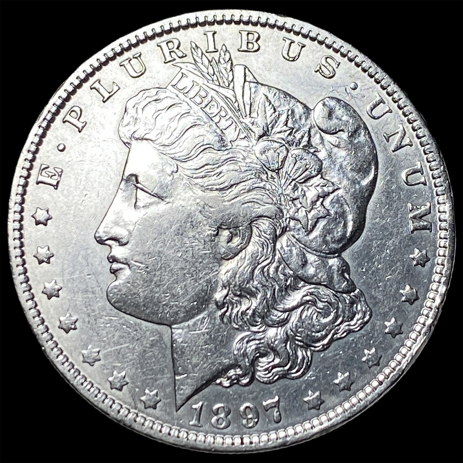 1897-O Silver Morgan Dollar CLOSELY UNCIRCULATED: 1897-O Silver Morgan Dollar CLOSELY UNCIRCULATED