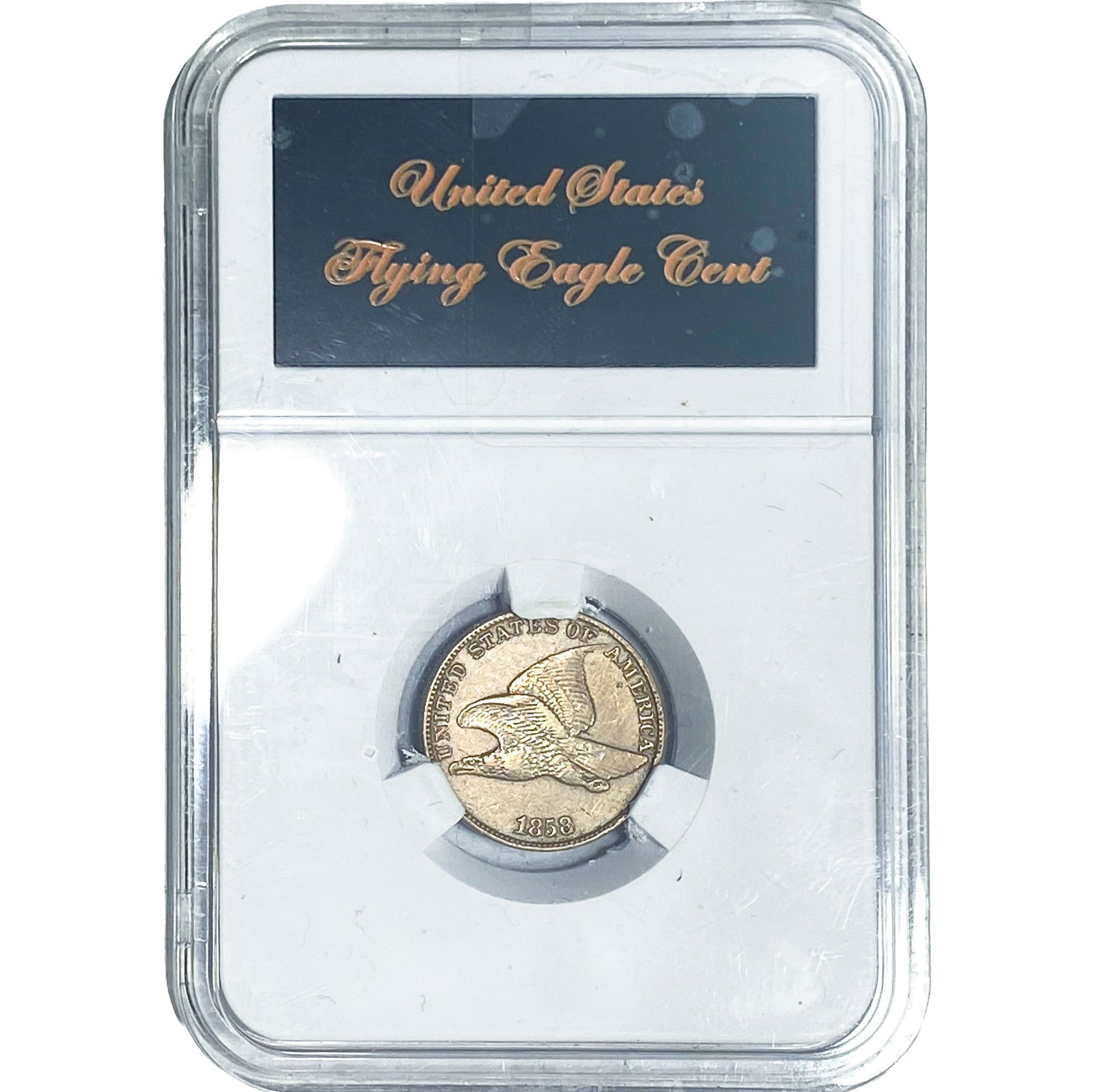 1858 Flying Eagle Cent: 1858 Flying Eagle Cent