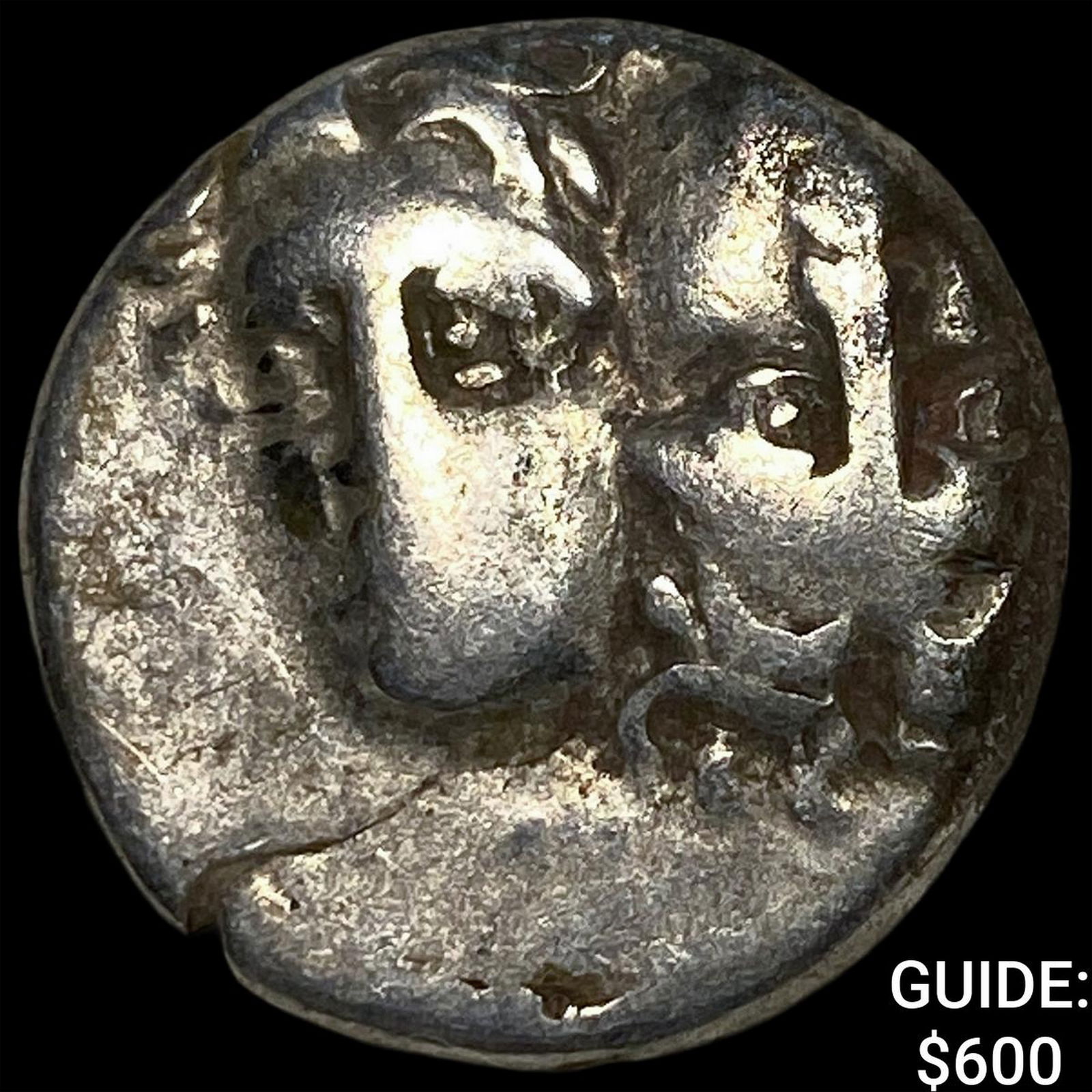 Ancient Greece Moesia, Istros 4th Century BC Silver Drachm NEARLY UNCIRCULATED: Ancient Greece Moesia, Istros 4th Century BC Silver Drachm NEARLY UNCIRCULATED