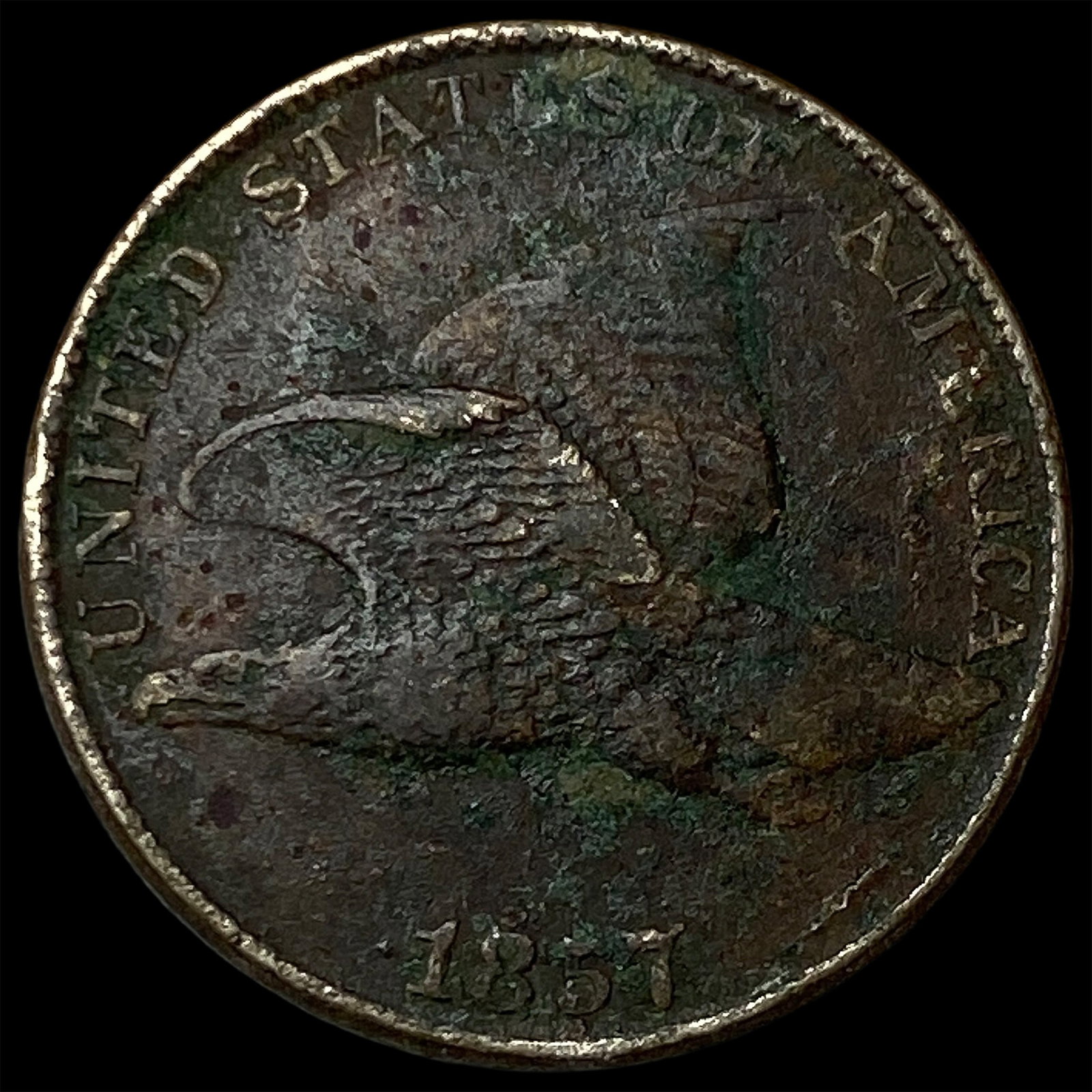 1857 Flying Eagle Cent HIGH GRADE: 1857 Flying Eagle Cent HIGH GRADE