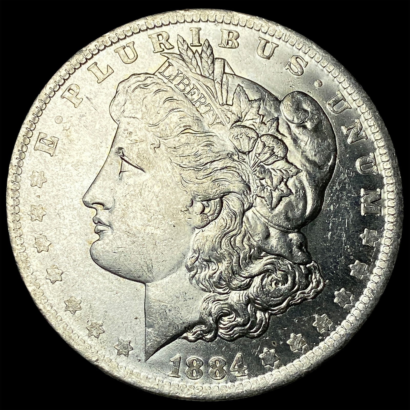 1884-O Silver Morgan Dollar CHOICE BU: 1884-O Silver Morgan Dollar CHOICE BU