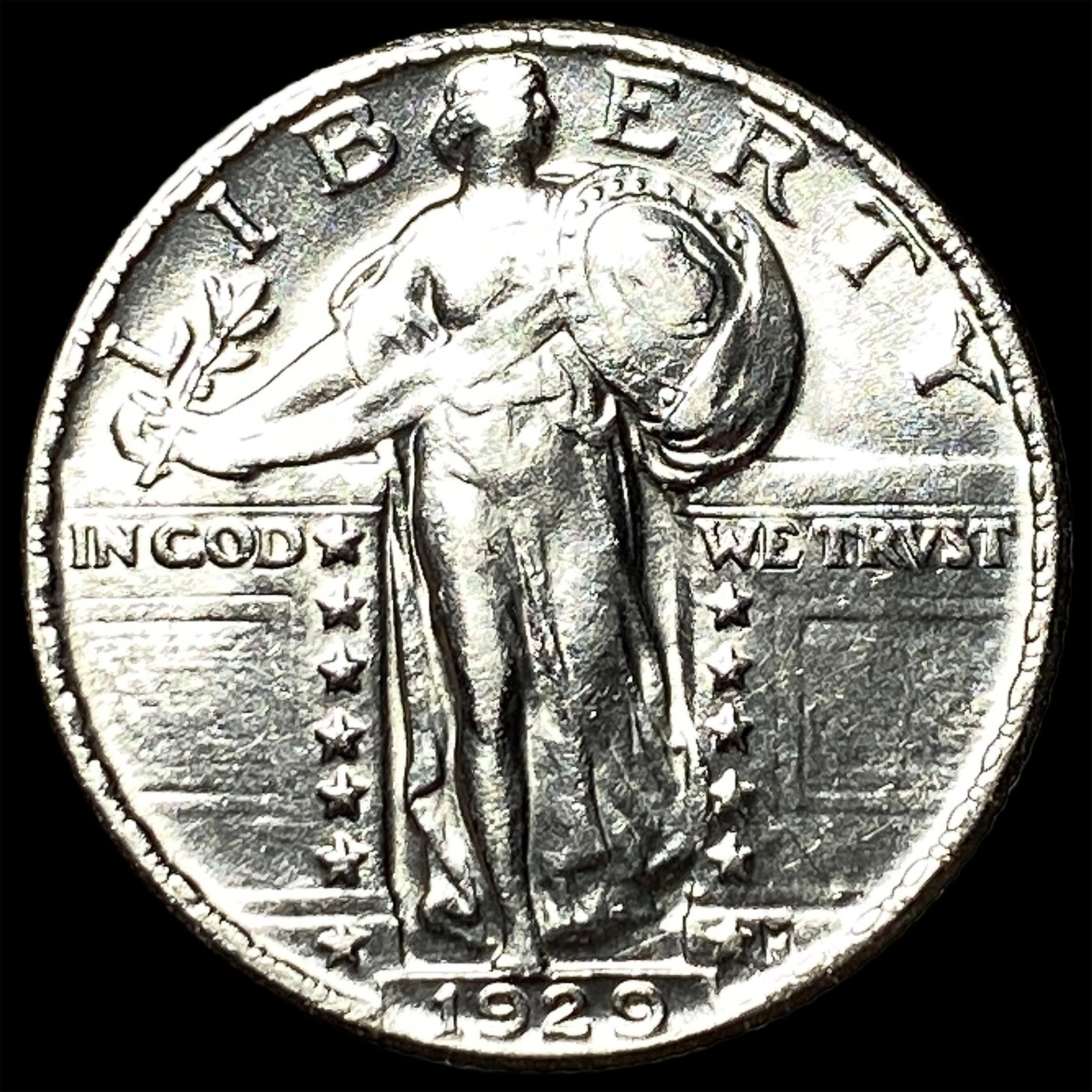 1929 Standing Liberty Silver Quarter UNCIRCULATED: 1929 Standing Liberty Silver Quarter UNCIRCULATED