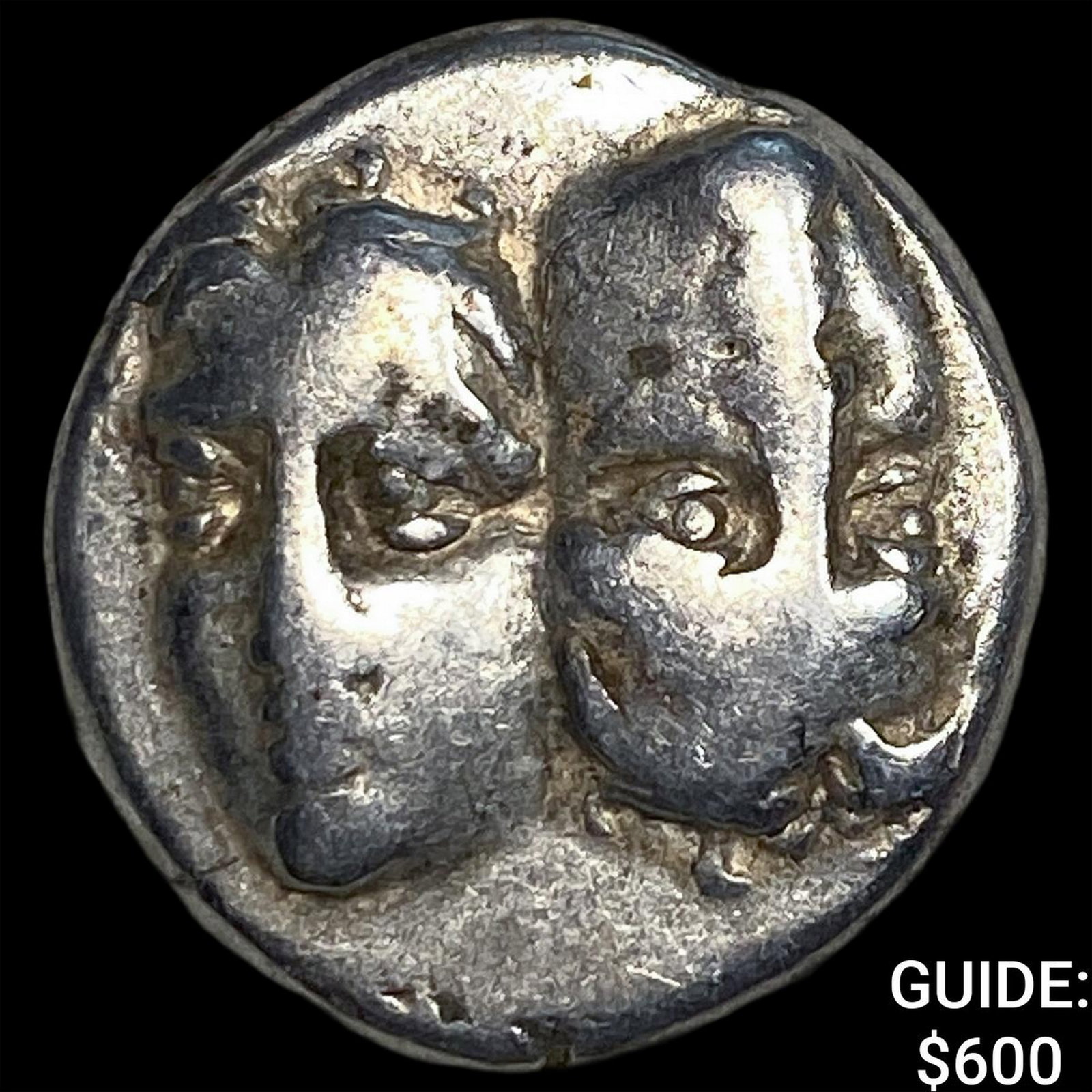 Ancient Greece Moesia, Istros 4th Century BC Silver Drachm NEARLY UNCIRCULATED: Ancient Greece Moesia, Istros 4th Century BC Silver Drachm NEARLY UNCIRCULATED