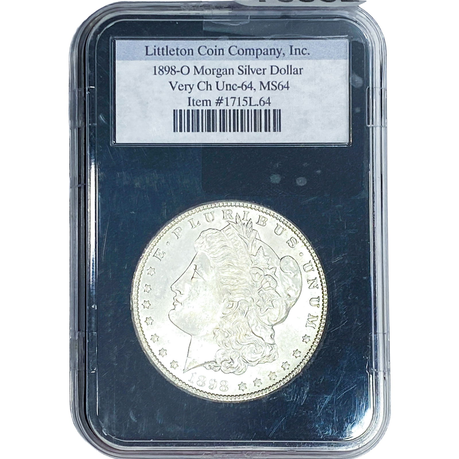 1898-O Morgan Silver Dollar: 1898-O Morgan Silver Dollar