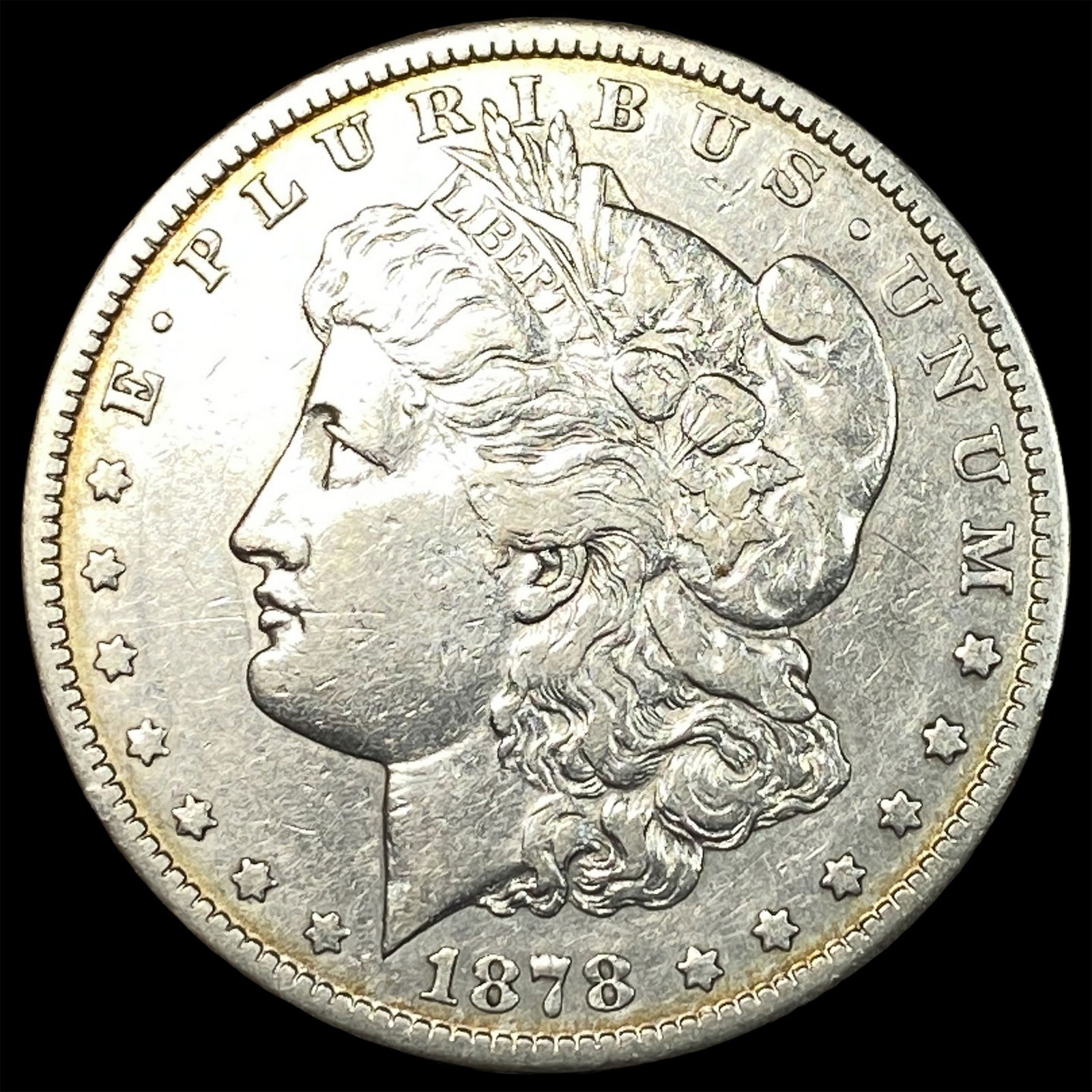 1878-CC Silver Morgan Dollar NEARLY UNCIRCULATED: 1878-CC Silver Morgan Dollar NEARLY UNCIRCULATED
