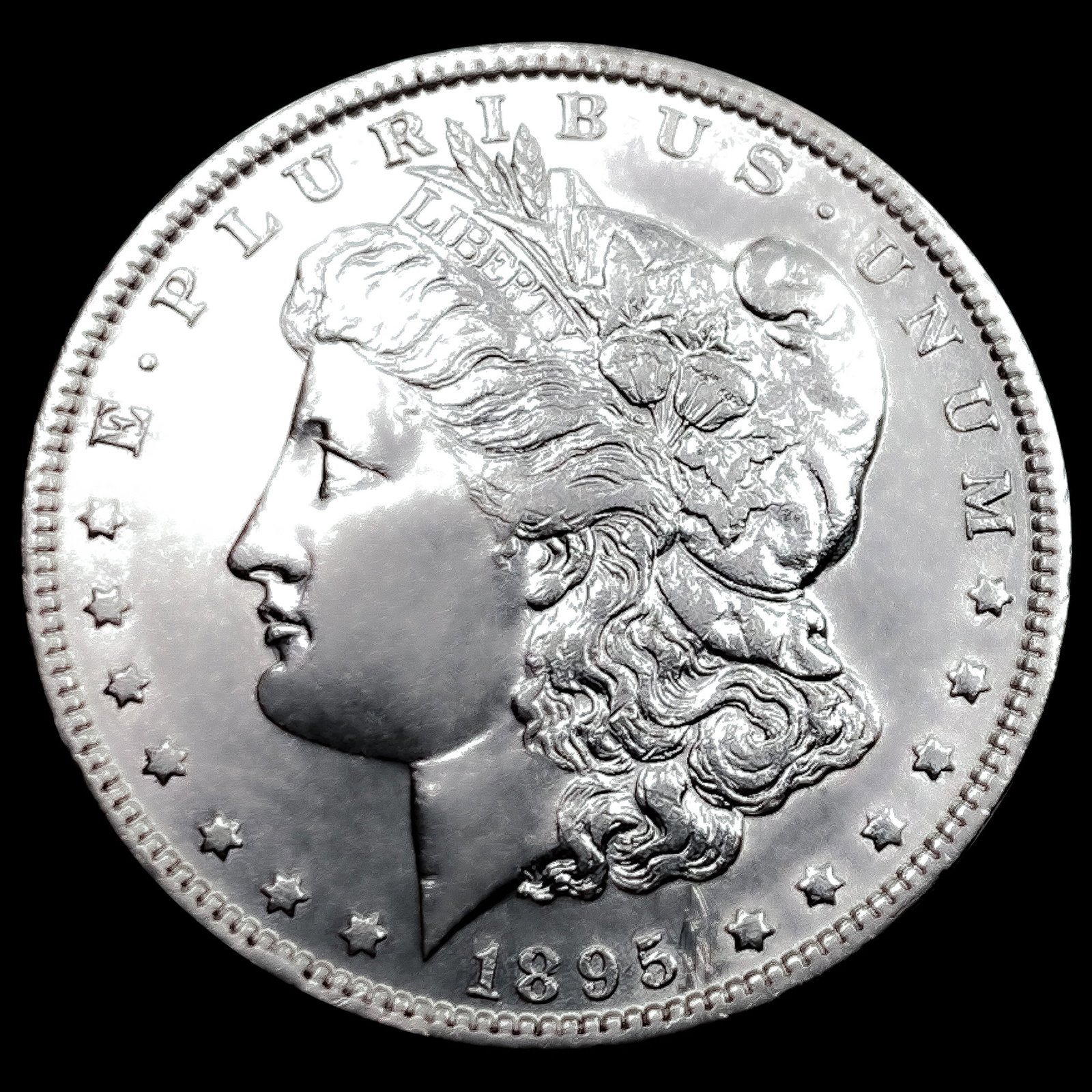 1895-O Morgan Silver Dollar (1 of 2)