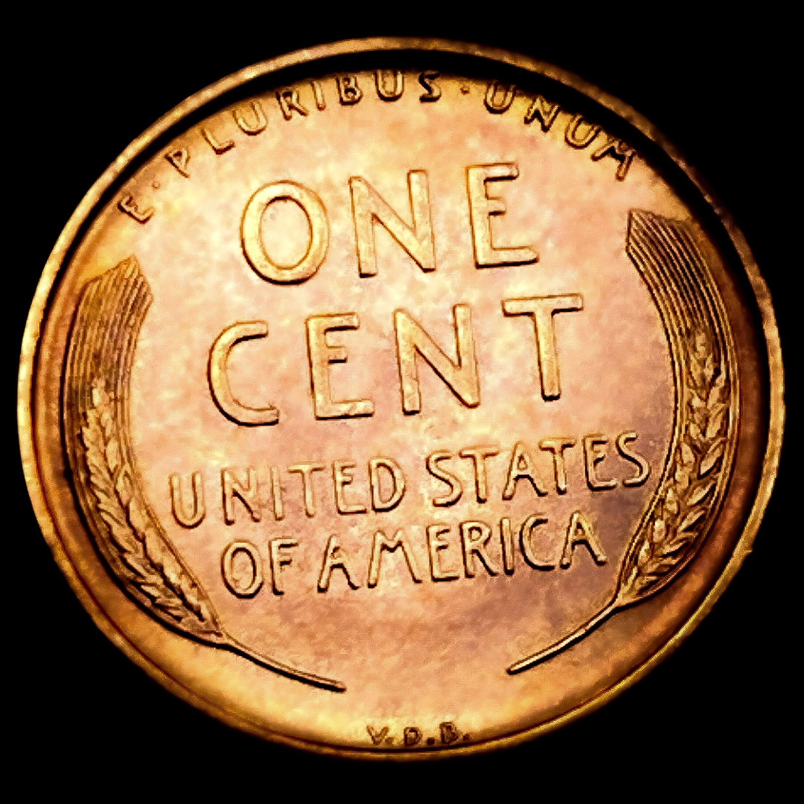 1909-S VDB Wheat Cent GEM BU RD - 2